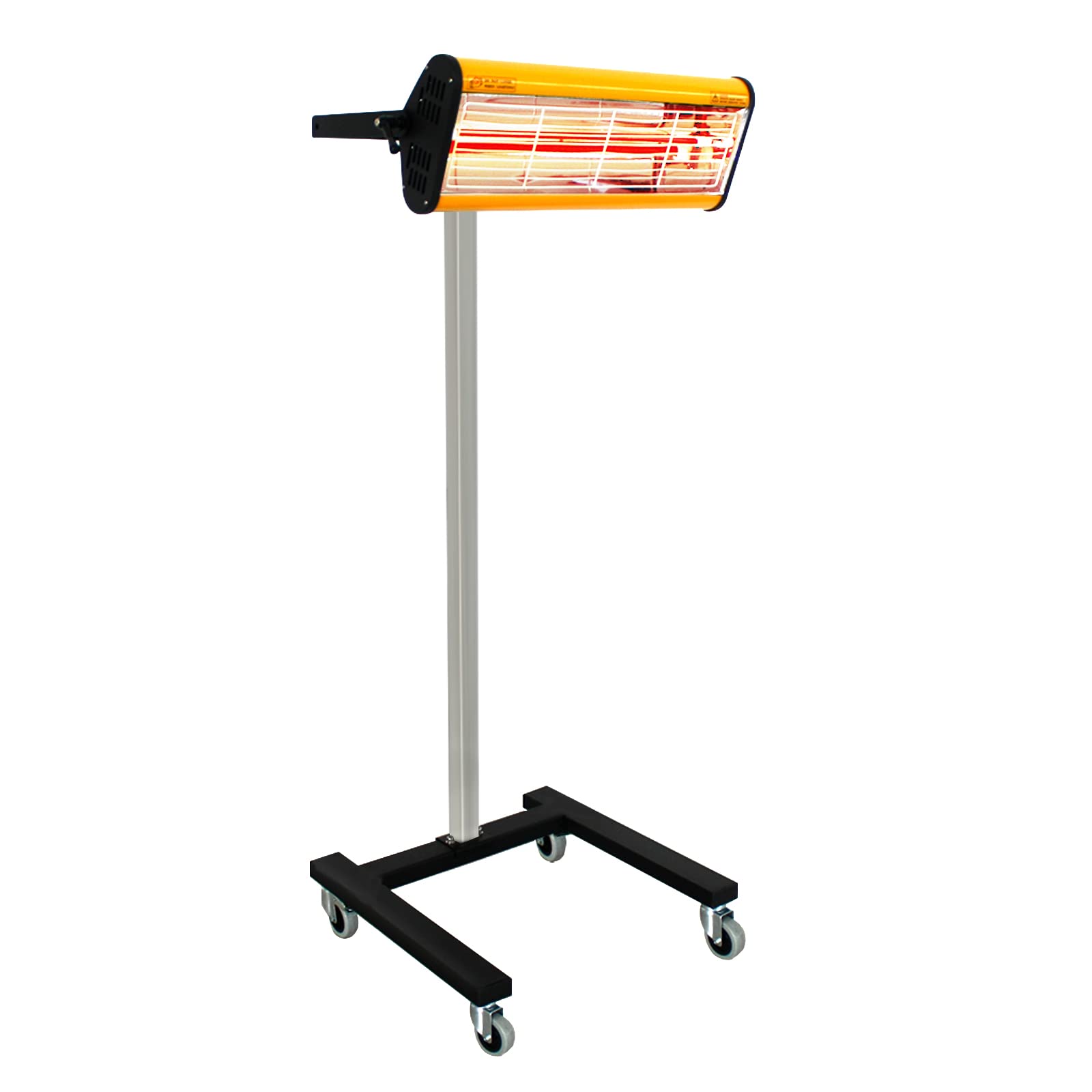 1050W 110V Infrared Paint Curing Lamp for Auto Body Repair - Smart Timer & Adjustable Height - Fast Drying Car Paint, Metal Coating, DIY Projects - Perfect for Professional Shops & Home Garage Use