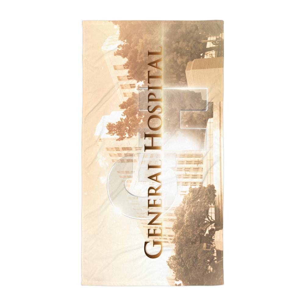 General Hospital Beach Towel - Soft & Absorbent Cotton Towel for Pool, Beach & Spa | Perfect for Summer, Travel & Gifts