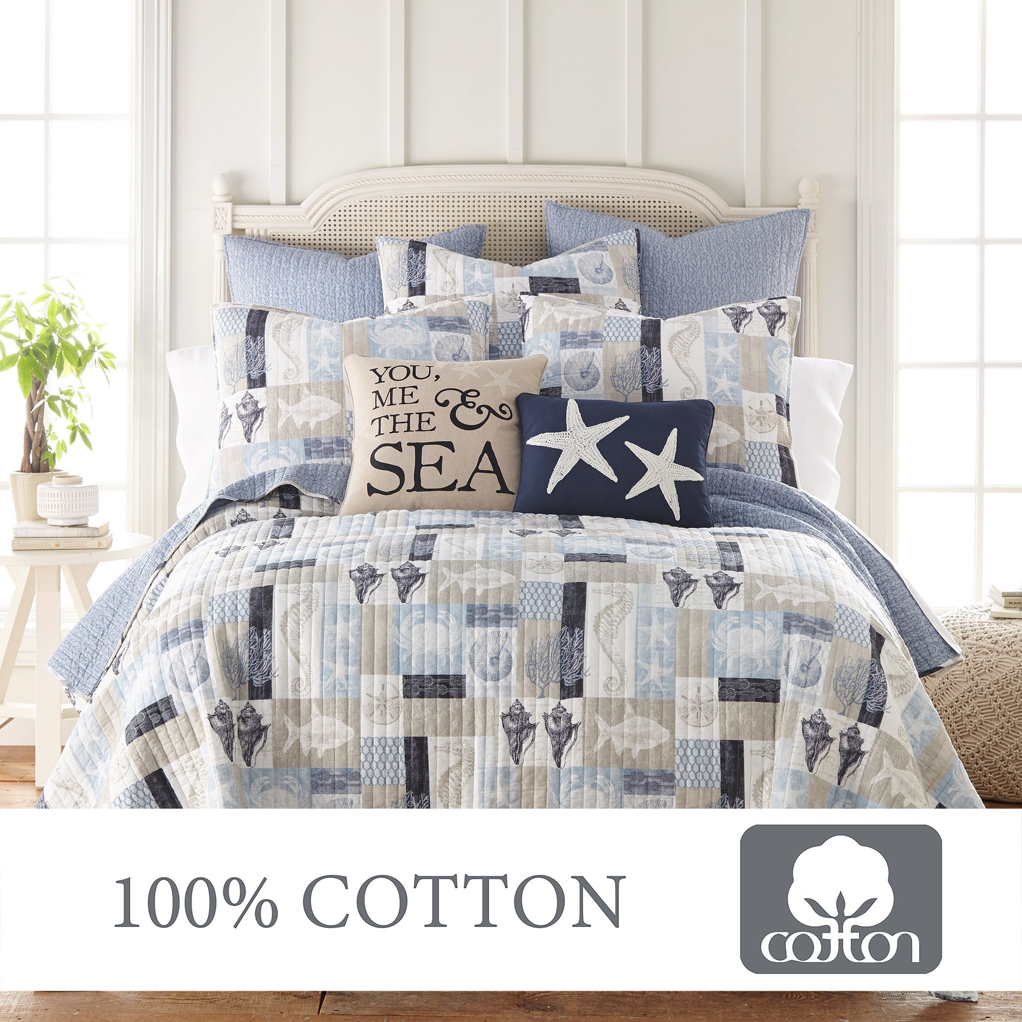 Cerralvo Twin Quilt Set - Soft Breathable Bedding Comforter for Kids & Teens - Lightweight All-Season Quilted Blanket - Perfect for Bedroom, Dorm, Sleepovers & Cozy Nights