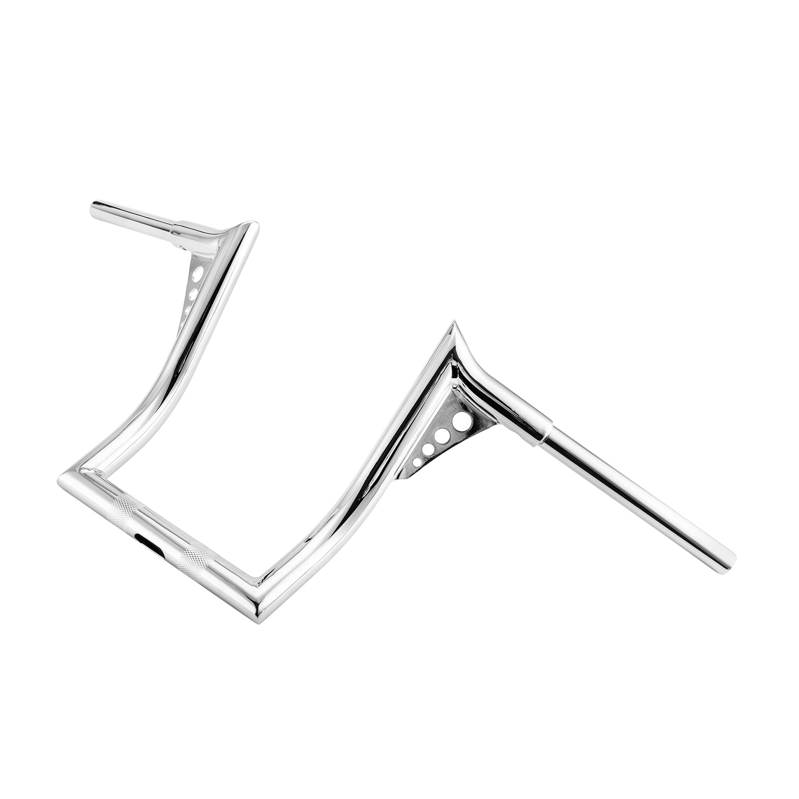 2011-2025 Kawasaki Vulcan 1700 Vaquero Voyager Chrome Steel Ape Hanger Handlebar - Upgrade for Cruiser & Touring Motorcycles, Comfortable Riding Position for Long Distance Trips
