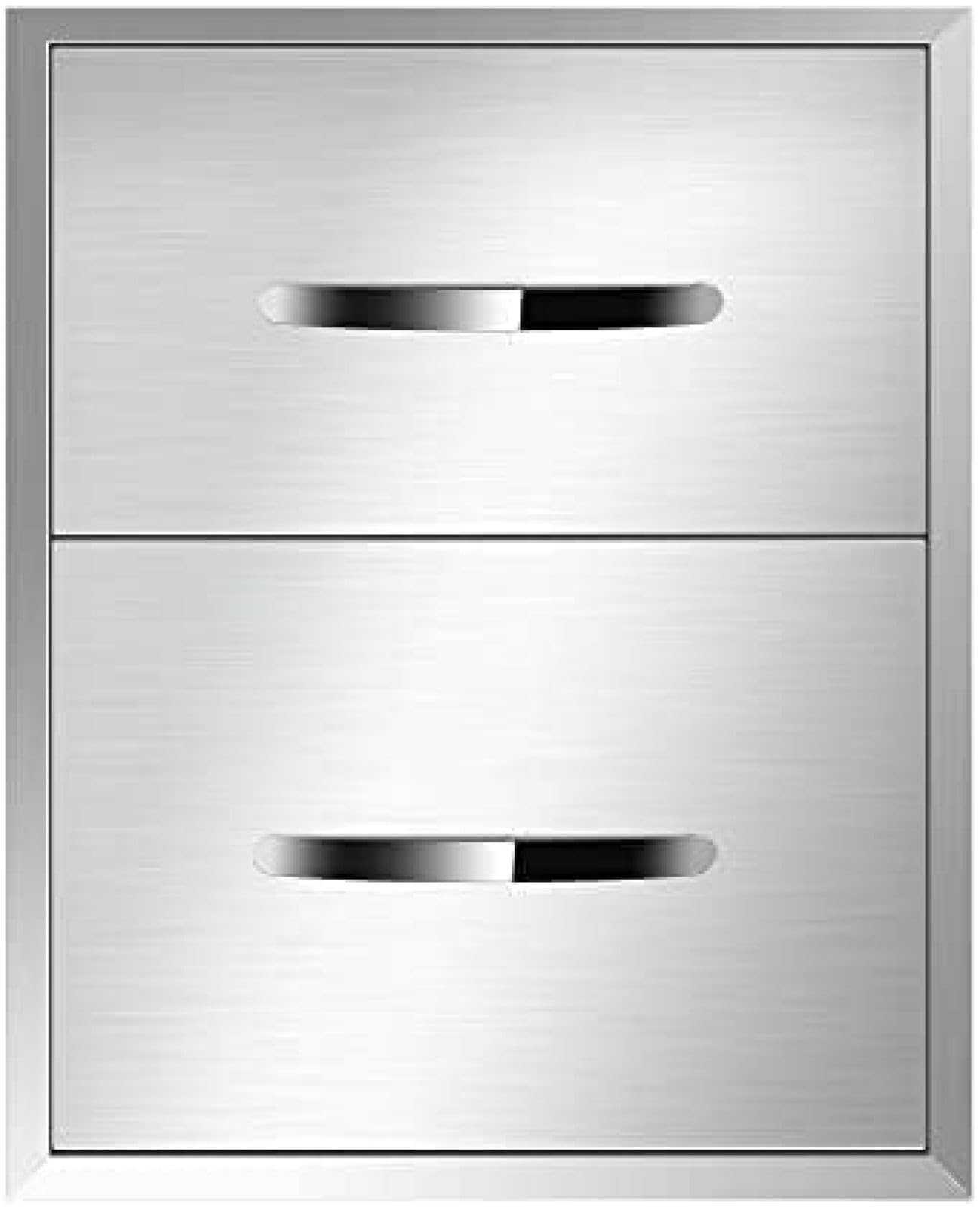 Stainless Steel Double Drawer for Outdoor Kitchen & BBQ Island - 16
