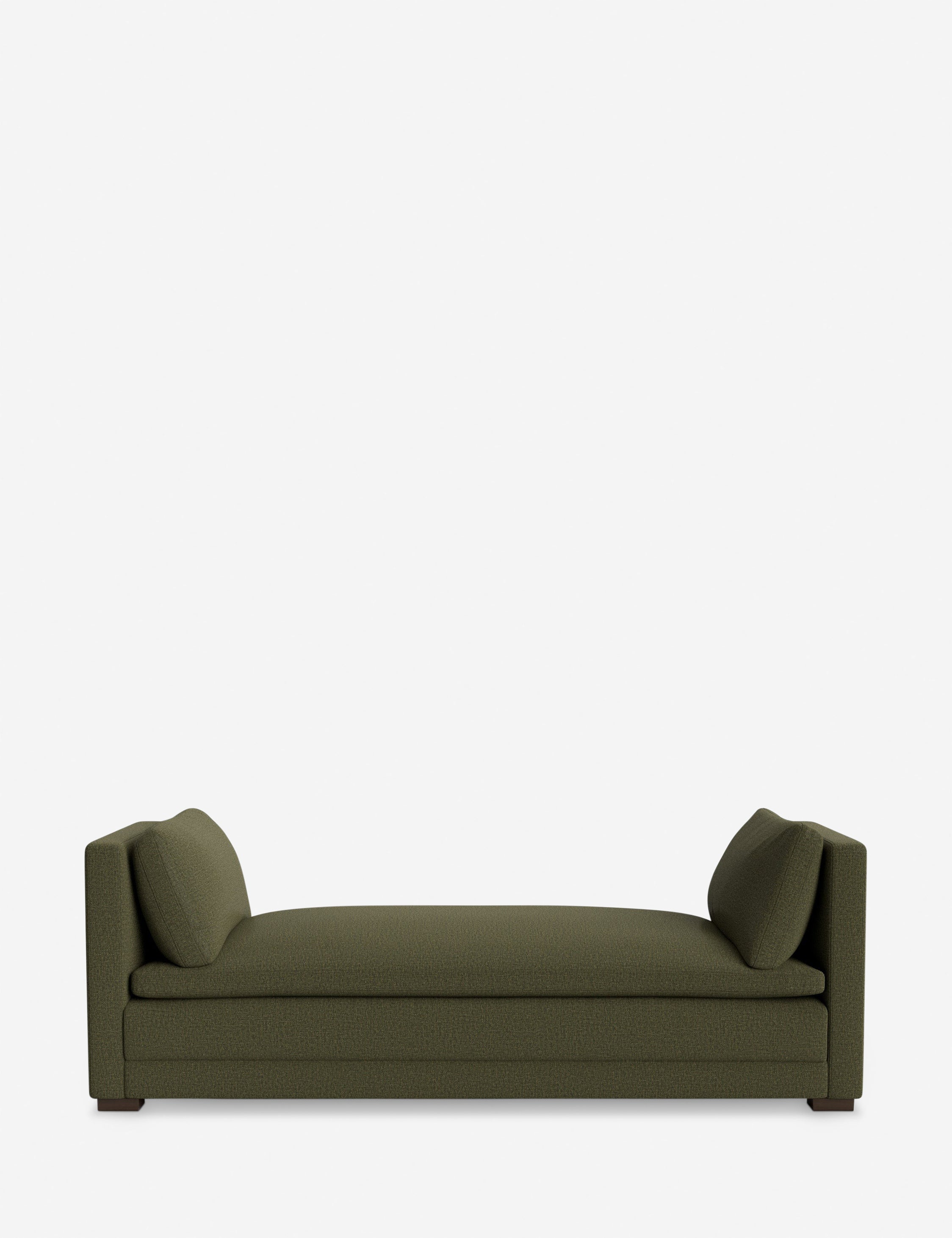Elvie Chaise - Modern Lounge Chair for Living Room, Bedroom & Office - Comfortable Upholstered Accent Chair with Wooden Legs - Perfect for Relaxing, Reading & Decorating Your Home