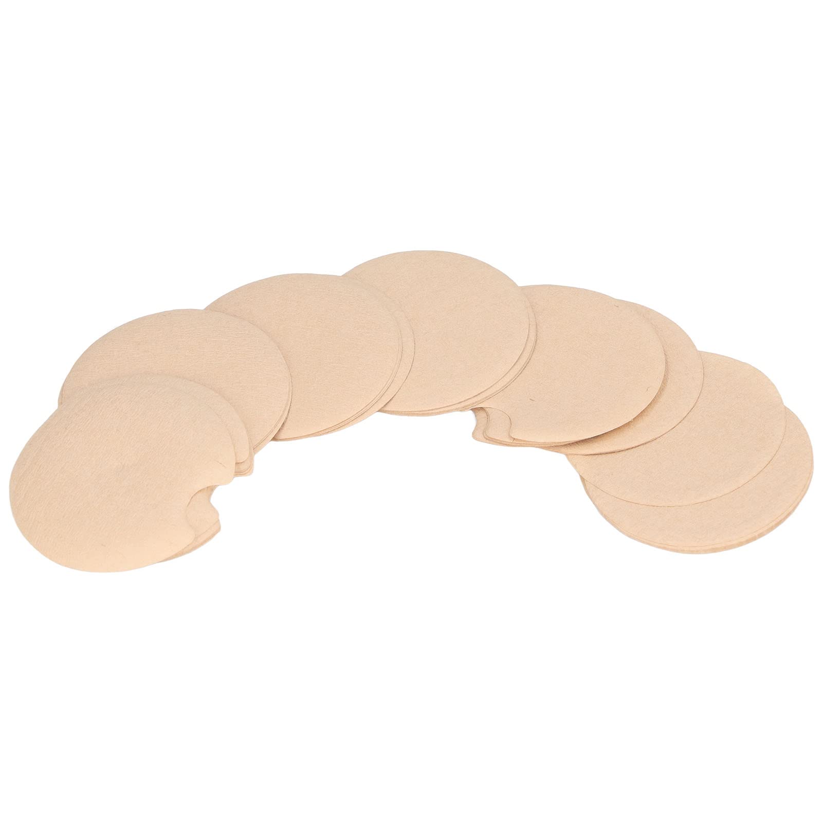 GLOGLOW Round Coffee Filters - 100 Count, Chlorine-Free Wood Pulp Paper Filters for Drip Coffee Makers - Perfect for Home, Office, and Camping Use