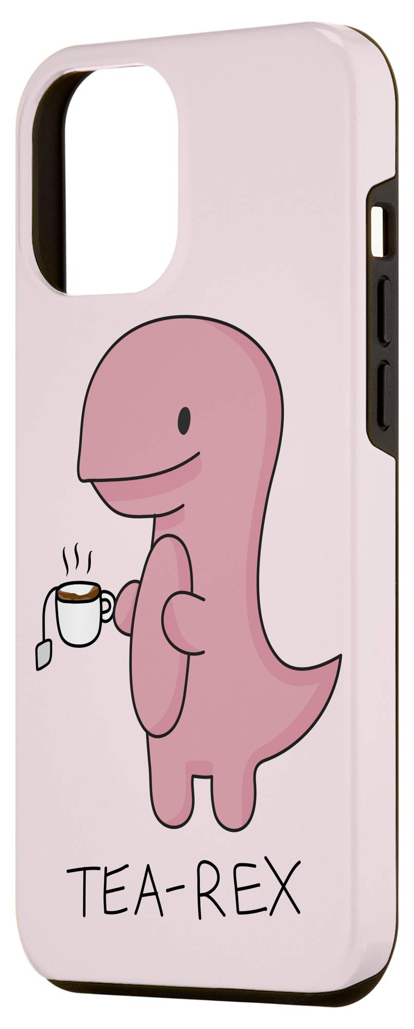 iPhone 12 Pro Max Dinosaur Cartoon Phone Case - Funny Cute T-Rex Design for Dino Lovers, Perfect for Daily Use & Gift Giving