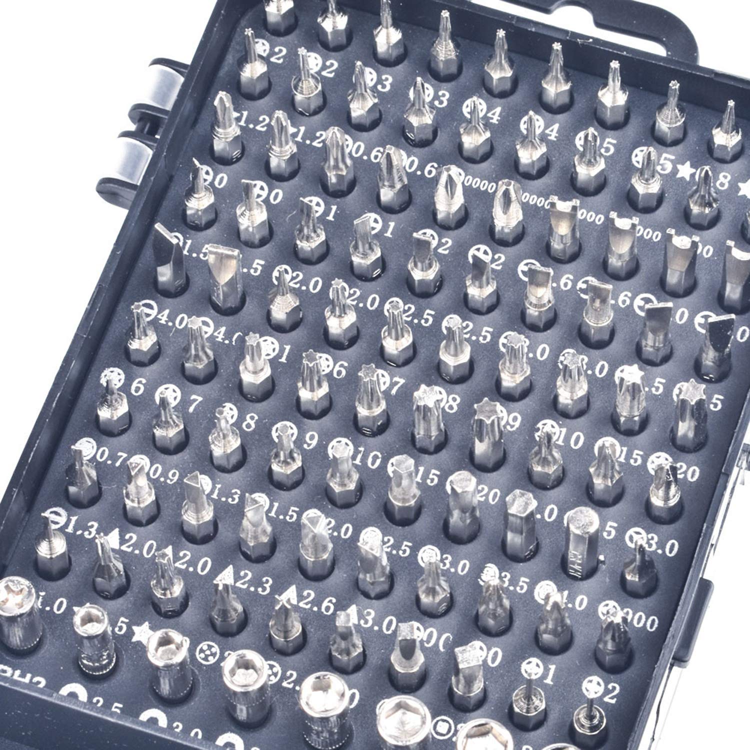 115-in-1 Precision Magnetic Screwdriver Set - Professional Electronics Repair Tool Kit with Portable Case for iPhone, Computer, Laptop, Tablet, Smartphone & PC Maintenance | Ideal for DIY Tech Repairs & Home Gadget Fixes