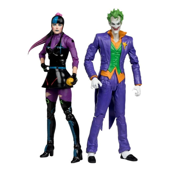 The Joker & Punchline Action Figure 2-Pack – DC Multiverse by McFarlane Toys – Perfect for Collectors, DC Fans & Comic Book Displays