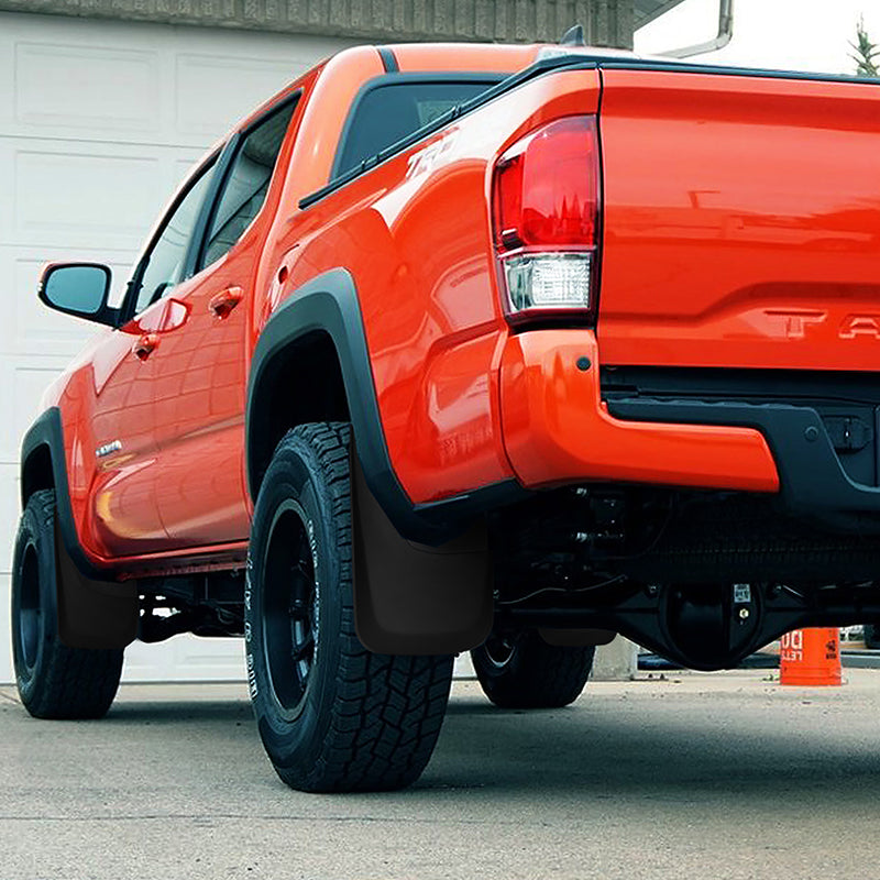 1/8 in. Thick Heavy Duty Mud Flaps for 2014-2018 Chevy Silverado 1500 & 2015-2018 2500/3500HD - Perfect for Off-Roading, Truck Protection & Mud Splash Prevention