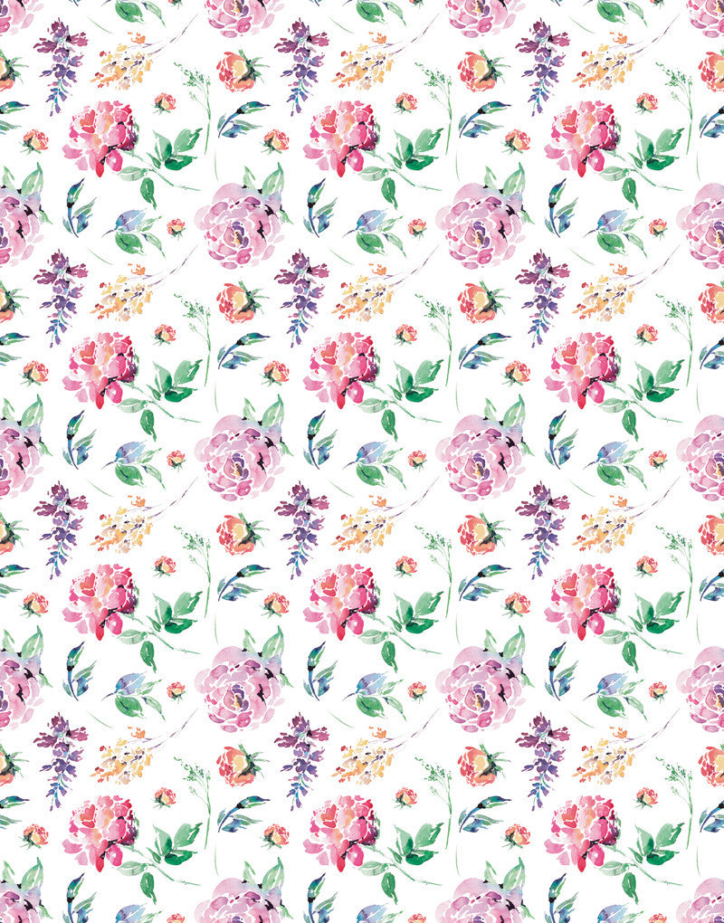 Floral Impressions Scalloped Tissue Paper - Decorative Gift Wrapping, Party Decorations & Craft Supplies for Weddings, Birthdays & DIY Projects