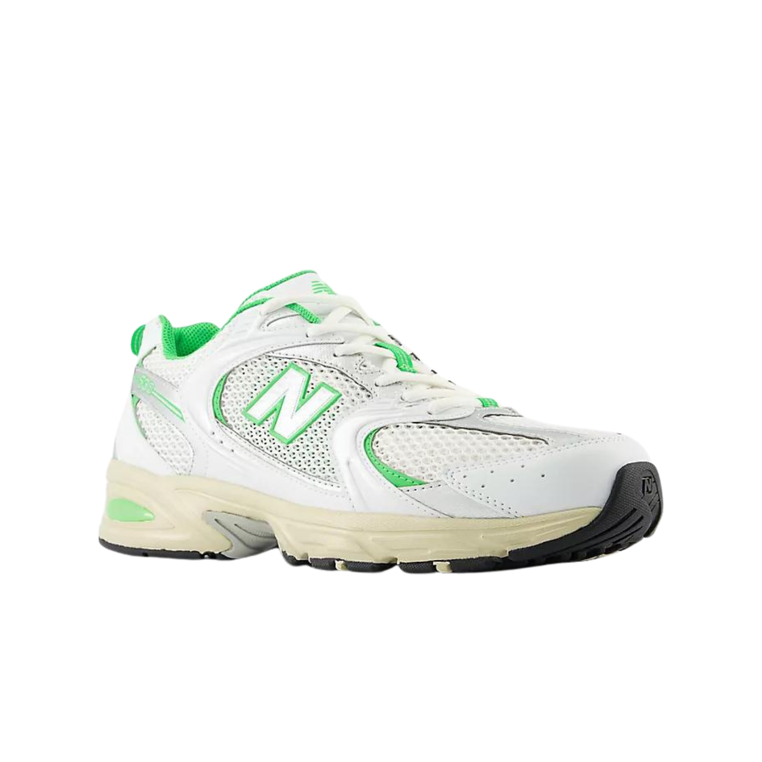 New Balance 530 Running Shoes for Men & Women - White Palm Leaf Colorway - Lightweight Cushioned Sneakers for Jogging, Gym Workouts & Casual Wear