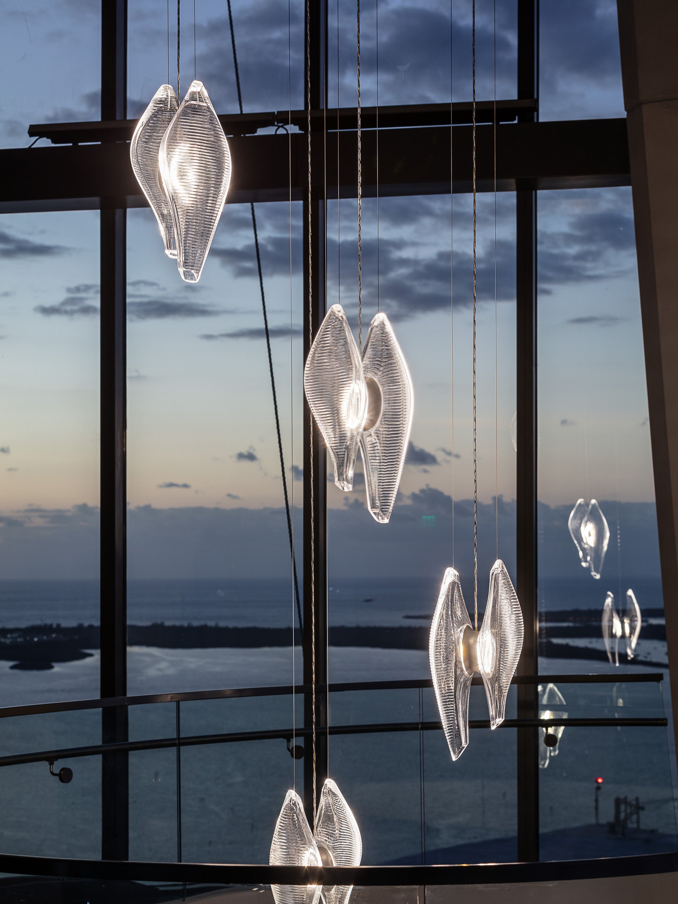 Modern Duna Pendant Light - Sleek Scandinavian Style Hanging Lamp for Dining Room, Kitchen Island, or Living Room Decor