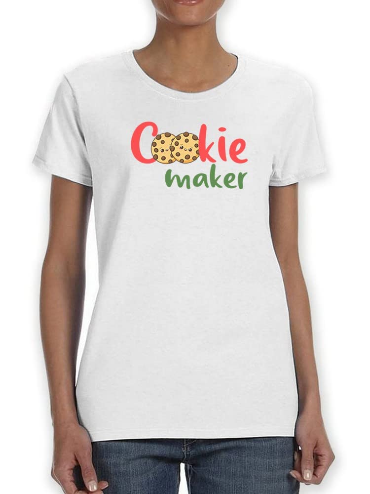 Cookie Maker T-Shirt for Women | Funny Baking Gift Idea | SmartPrintsInk Designs | Perfect for Bakers, Cookie Lovers & Kitchen Enthusiasts