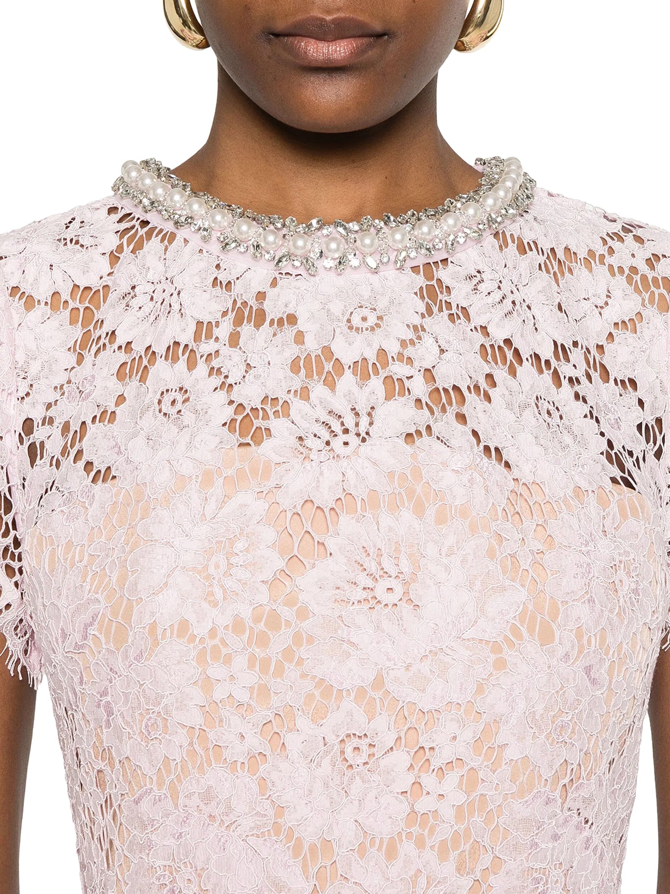 Elegant Lace Midi Dress with Adjustable Belt - Perfect for Weddings, Parties & Special Occasions