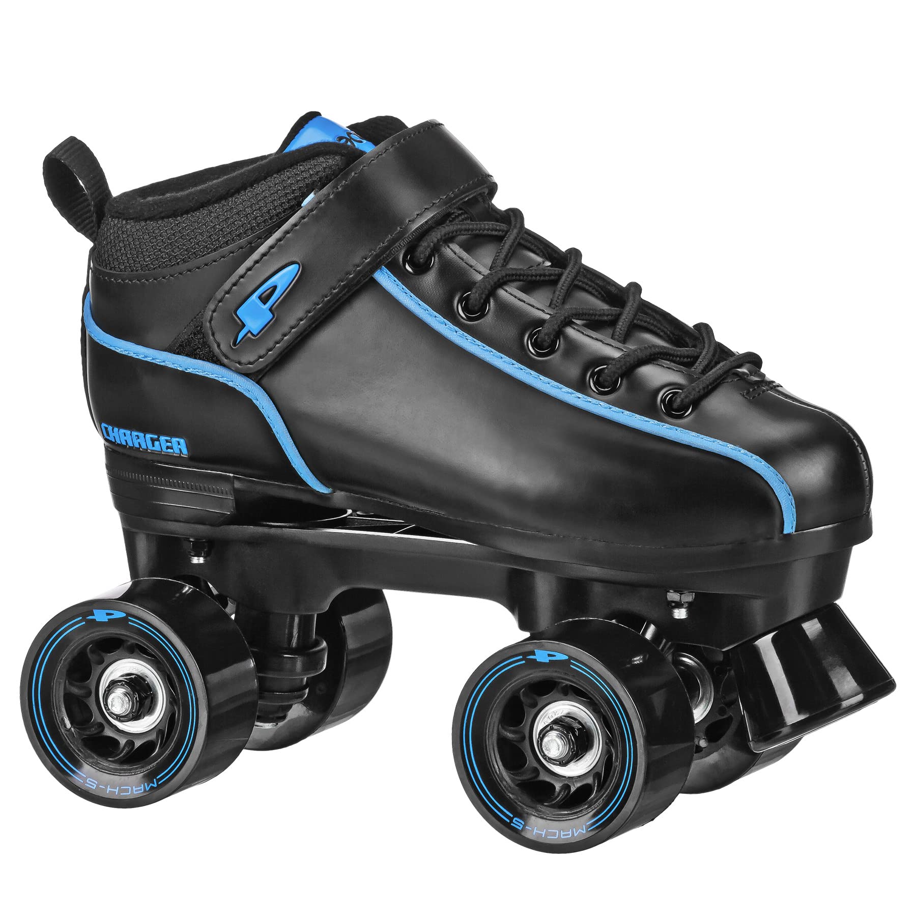 Pacer Charger Kids' Indoor & Outdoor Quad Roller Skates for Boys & Girls - Perfect for Park, Rink, and Sideway Skating Fun