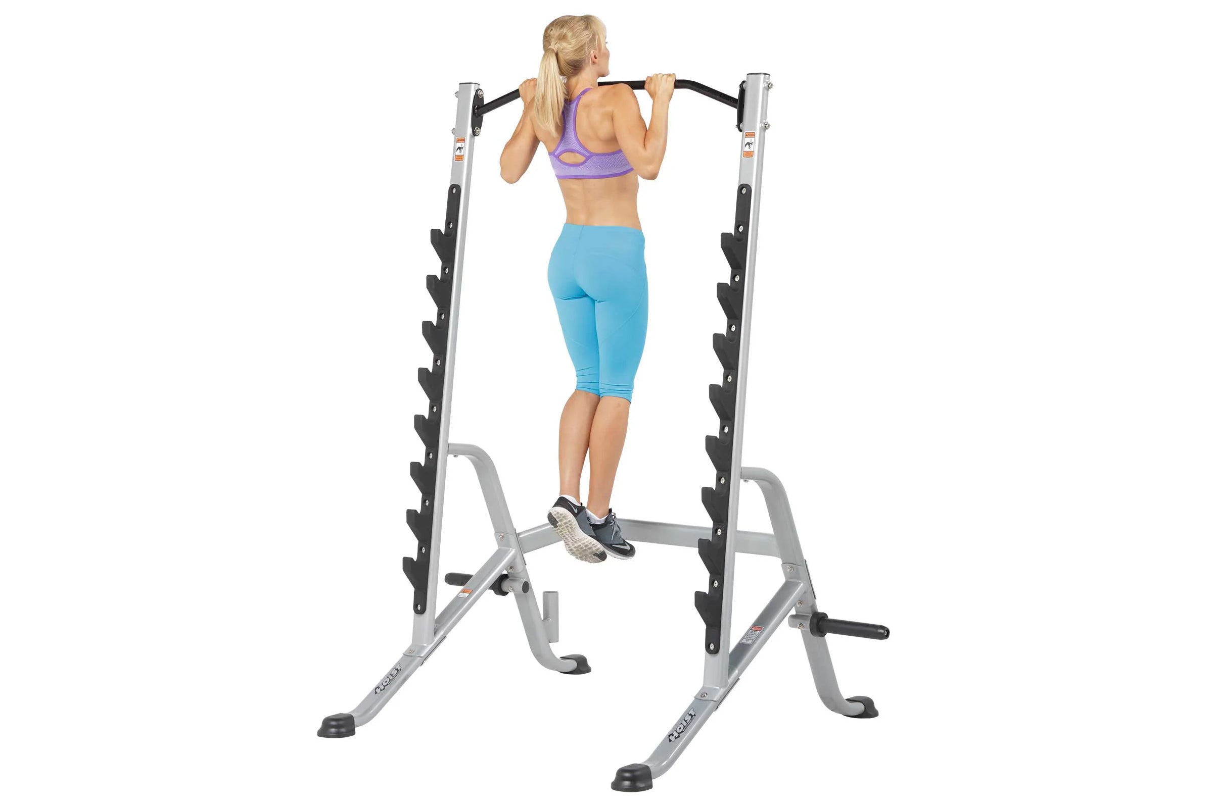 Hoist HF-5970 Multi-Purpose Squat Rack for Home Gym - Power Cage for Weightlifting, Strength Training & CrossFit Workouts | Perfect for Garage & Basement Gym Setup
