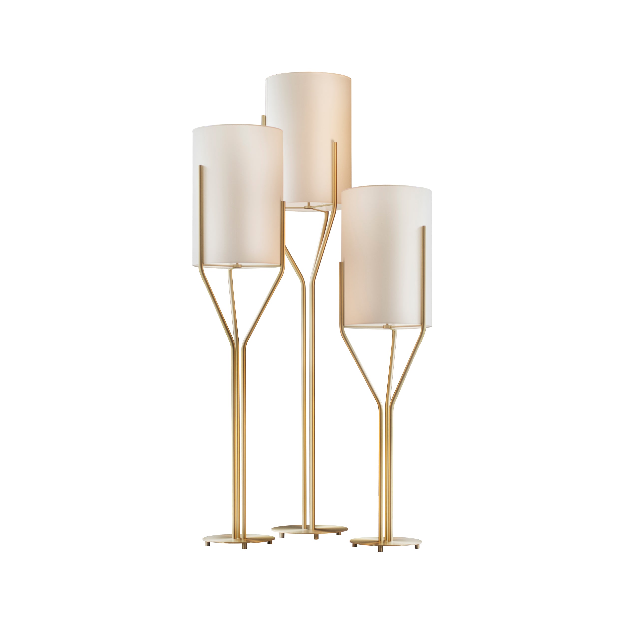 Modern Arborescence Floor Lamp - Adjustable Height LED Standing Light for Living Room, Bedroom & Office - Energy Efficient Home Decor Lighting for Reading & Relaxation