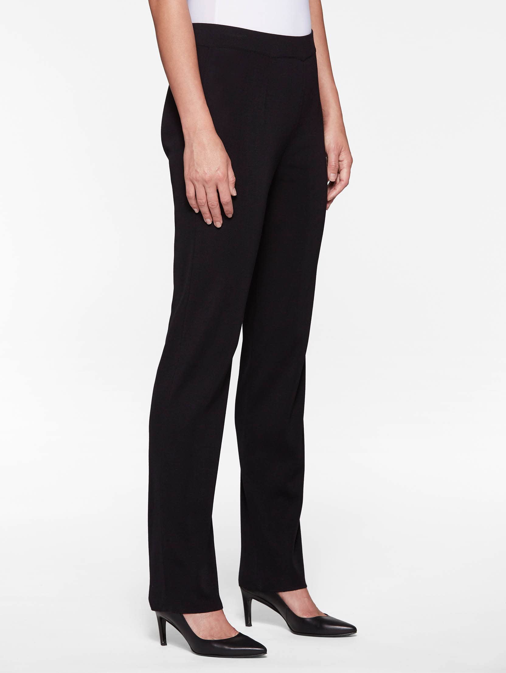 Professional Women's Work Pants - MISOOK Classic Business Trousers, Wrinkle Resistant & Comfortable for Office, Meetings & Formal Occasions
