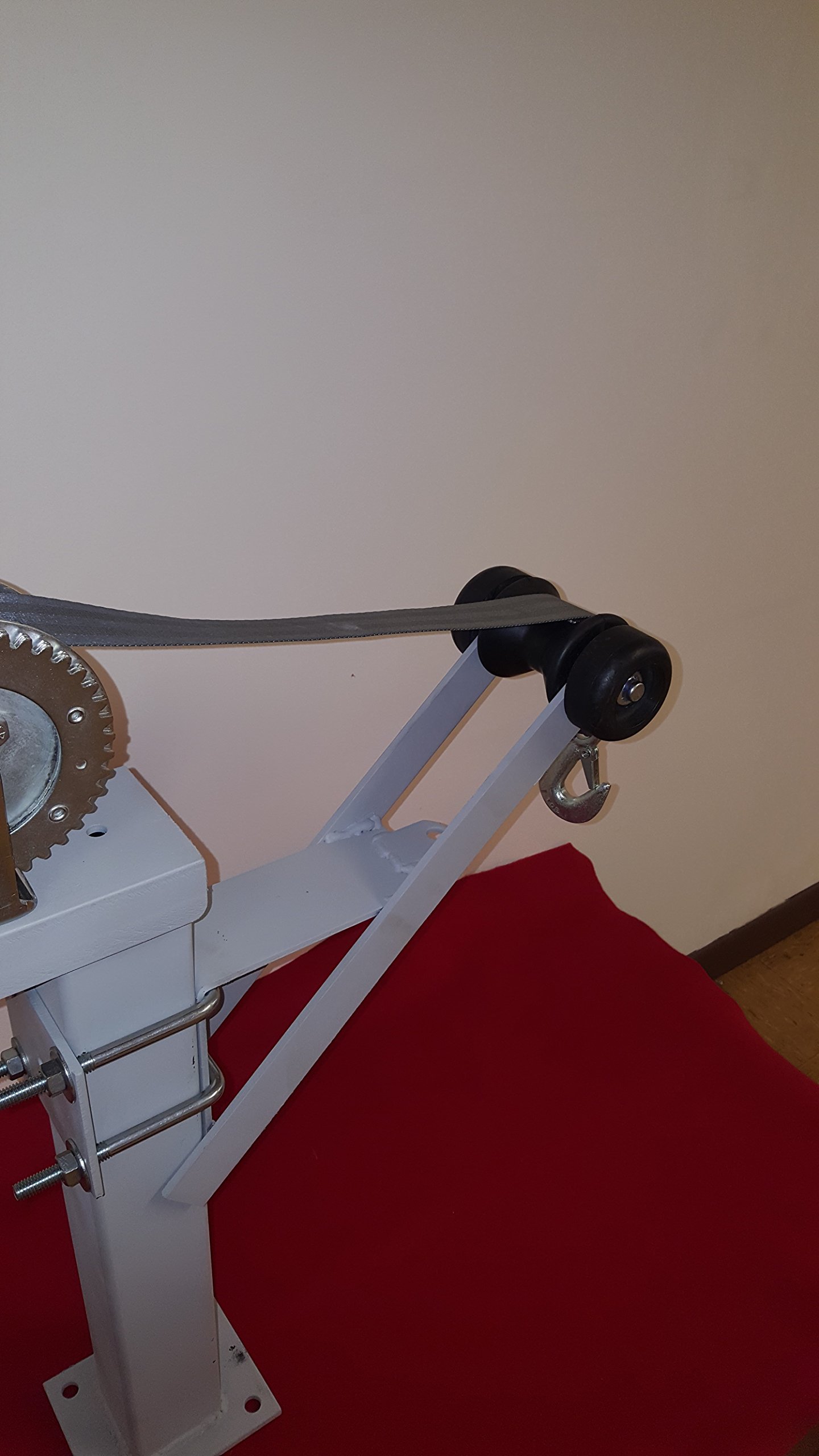 Heavy Duty Adjustable Winch Stand with 1400lbs Capacity - Dutton-Lainson Winch for Towing, Off-Roading & Farm Use