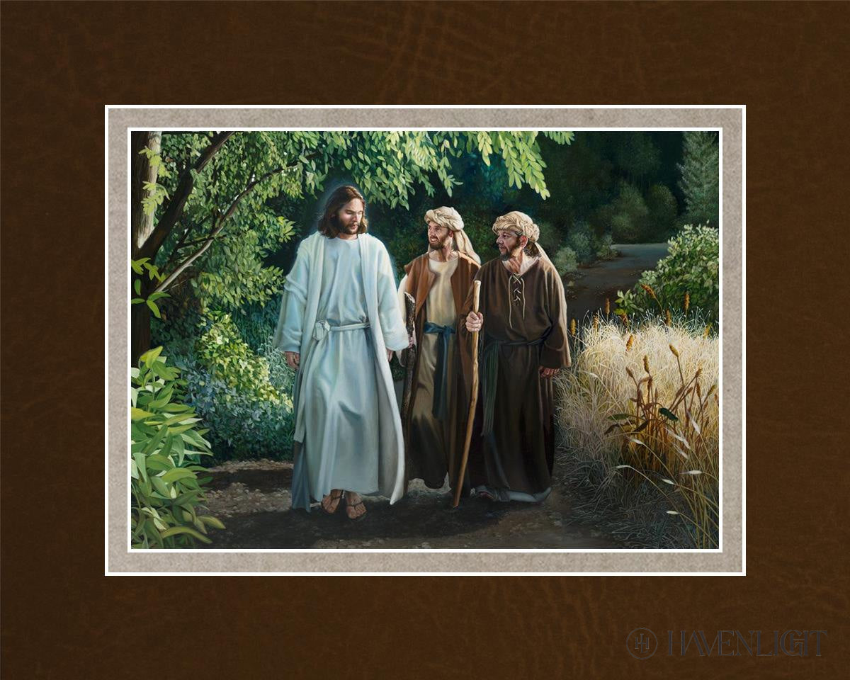 Emmaus By Liz Lemon Swindle - Inspirational Christian Wall Art for Home & Church Decor | Perfect for Living Room, Bedroom & Office