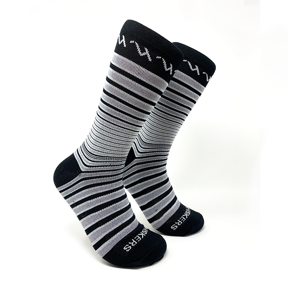 The Jacques Stripe T-Shirt - Black, White & Gray Color Options | Casual & Stylish Everyday Wear for Men & Women