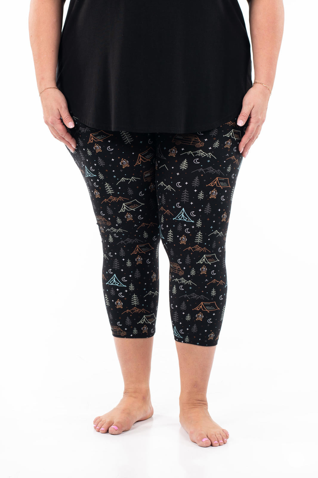 Into The Woods Crops - Stylish Women's Casual Tops for Outdoor Adventures & Everyday Wear