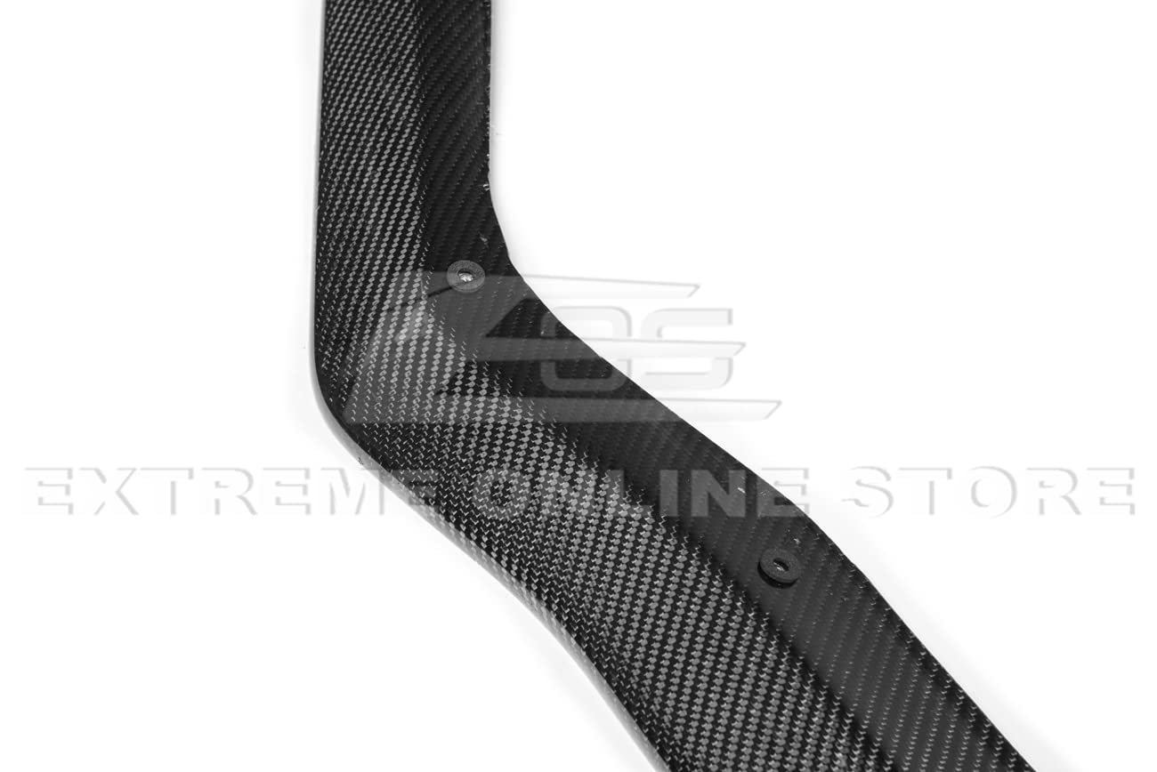 2018-2021 Subaru WRX & STi JDM HT Style Carbon Fiber Front Bumper Lip Splitter - Replacement Lower Spoiler for Enhanced Aerodynamics & Sporty Look - Perfect for Street Racing & Car Shows