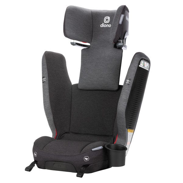 Diono Monterey® 6XT SafePlus™ High Back Booster Car Seat for Kids - Comfortable & Safe Booster Seat for Travel, School & Road Trips