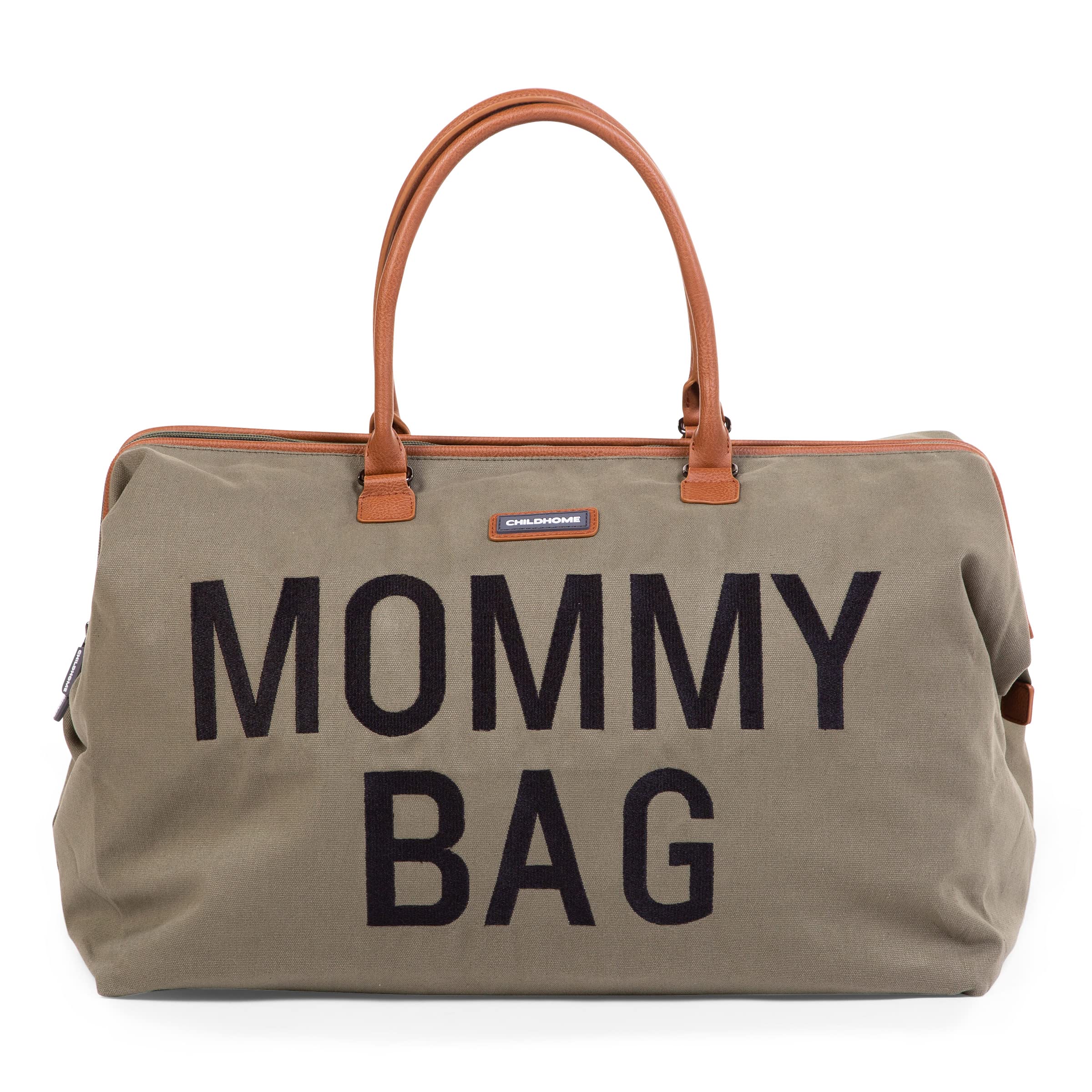CHILDHOME Large Capacity Mommy Diaper Bag - Waterproof Maternity Travel Backpack with Insulated Pocket, Adjustable Shoulder Strap & Changing Mat - Perfect for Baby Care, Hospital Visits and Family Outings