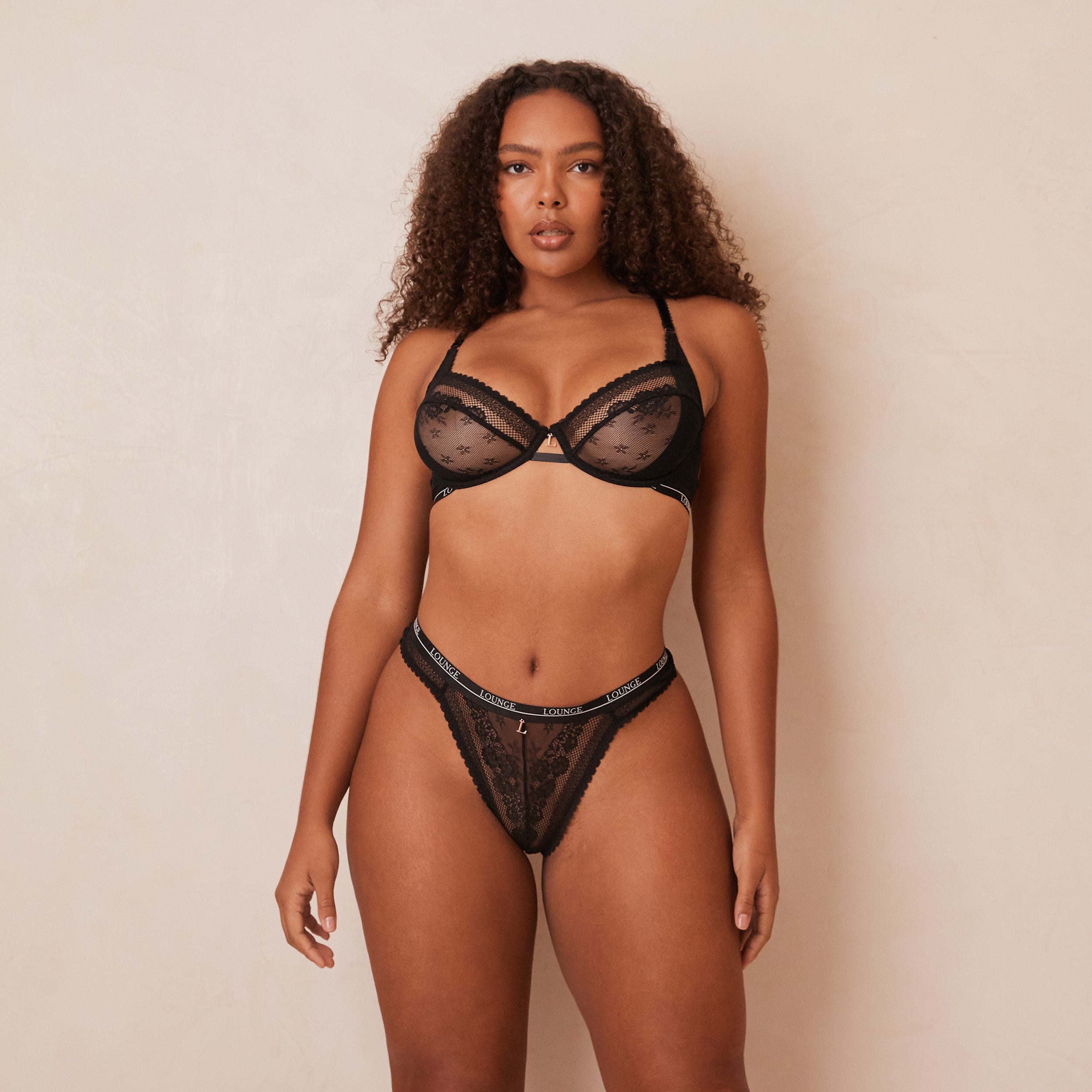 Liberty Balcony Bra - Comfortable & Supportive Underwire Bra in Black | Perfect for Everyday Wear & Special Occasions