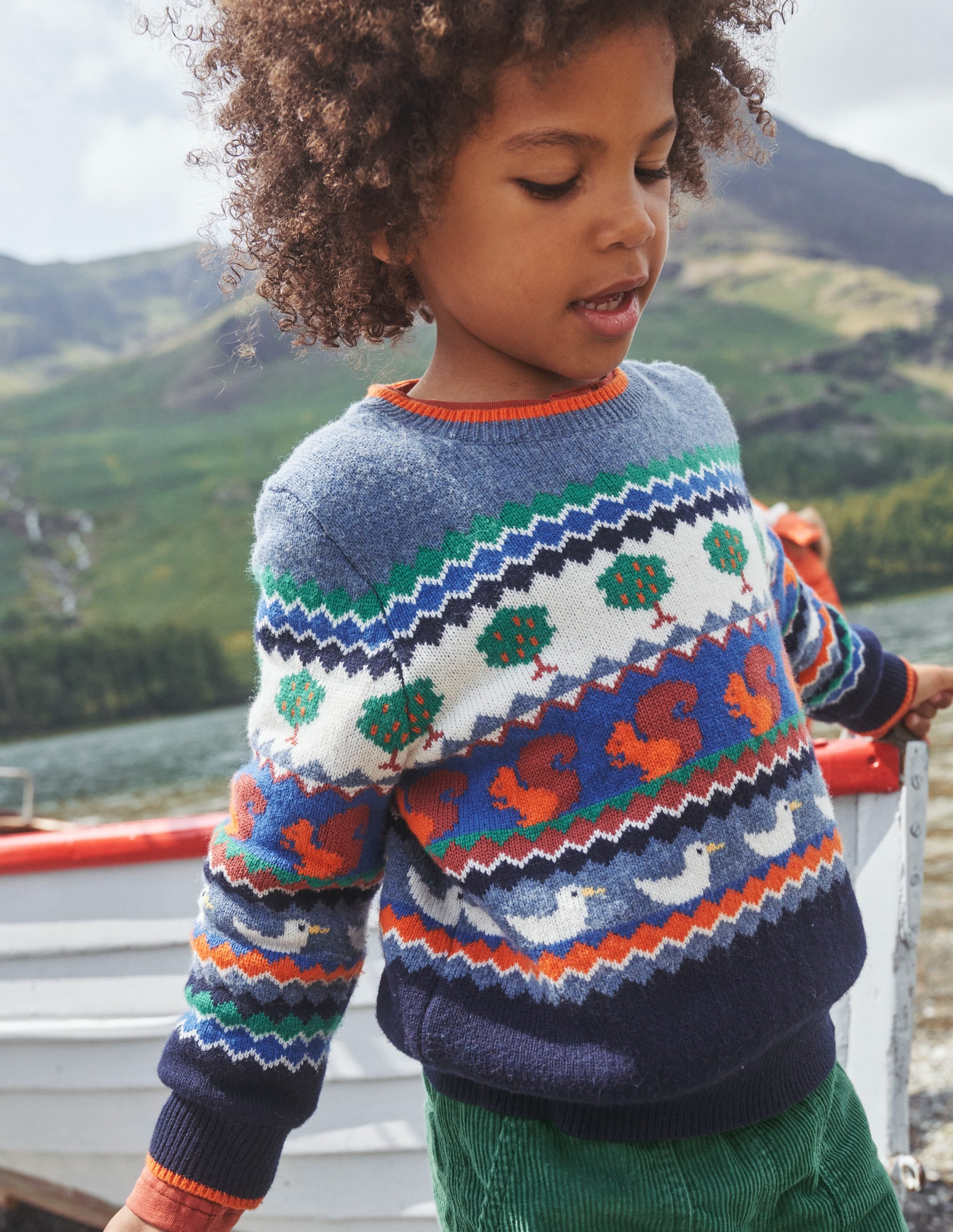 Fair Isle Sweater for Women - Cozy Multi-Color Nordic Knit Pullover - Perfect for Winter, Christmas & Casual Outfits