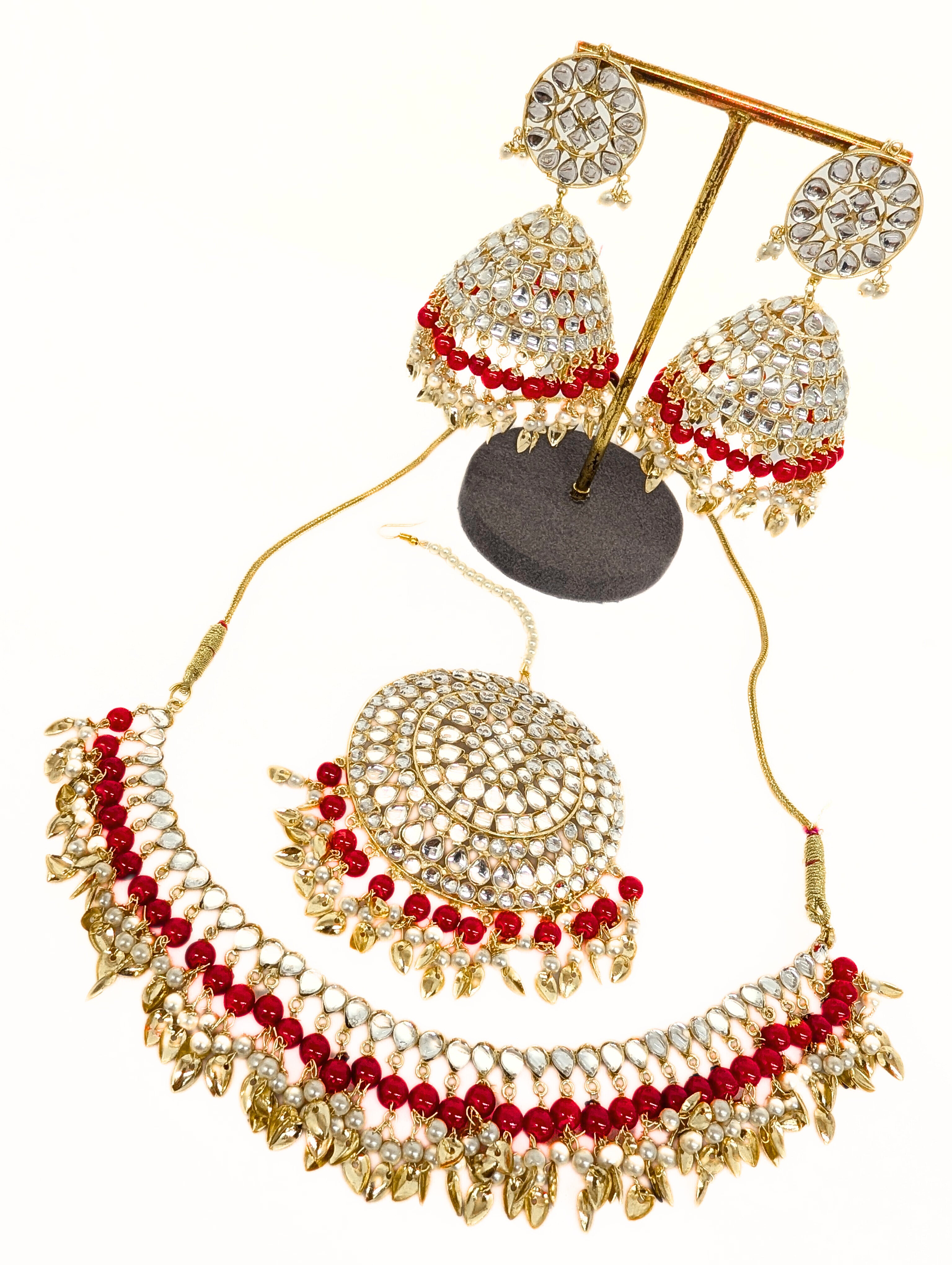 Sohana Stone Jewelry Set - Natural Gemstone Necklace, Bracelet & Earrings for Women | Boho Chic Accessories for Everyday Wear, Gift Giving & Special Occasions
