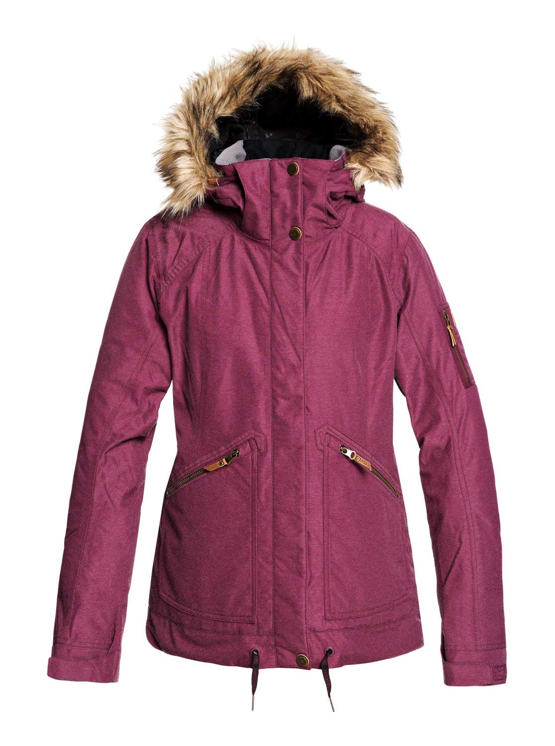 Roxy Women's Meade Jacket - Waterproof Windbreaker for Hiking, Running & Outdoor Activities | Lightweight & Stylish Winter Coat