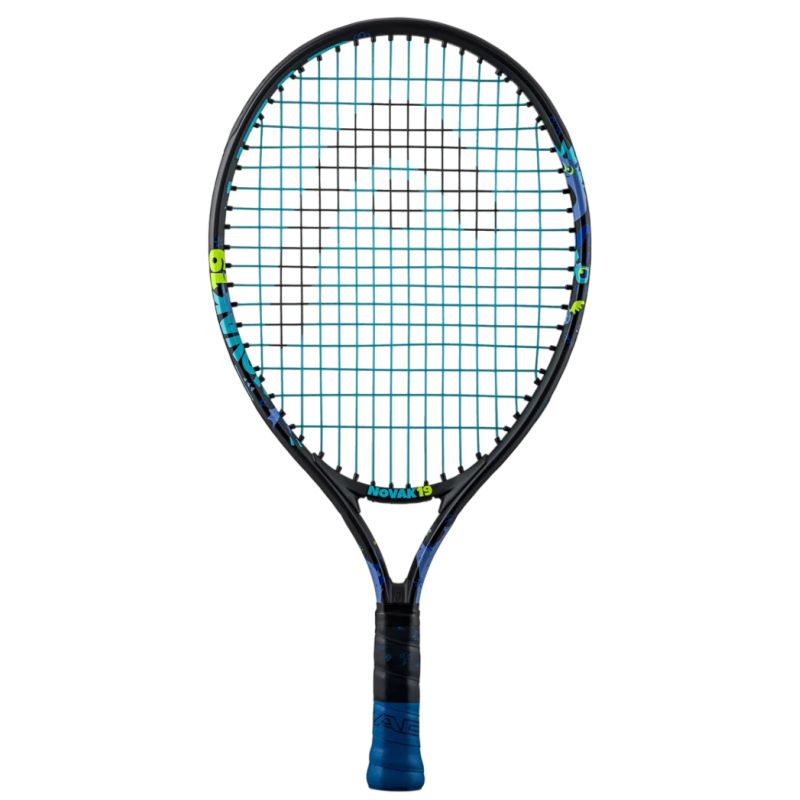 HEAD Novak 19 Inch Junior Tennis Racquet for Kids - Lightweight Youth Tennis Racket for Beginners & Training - Perfect for Junior Tennis Players & School Sports