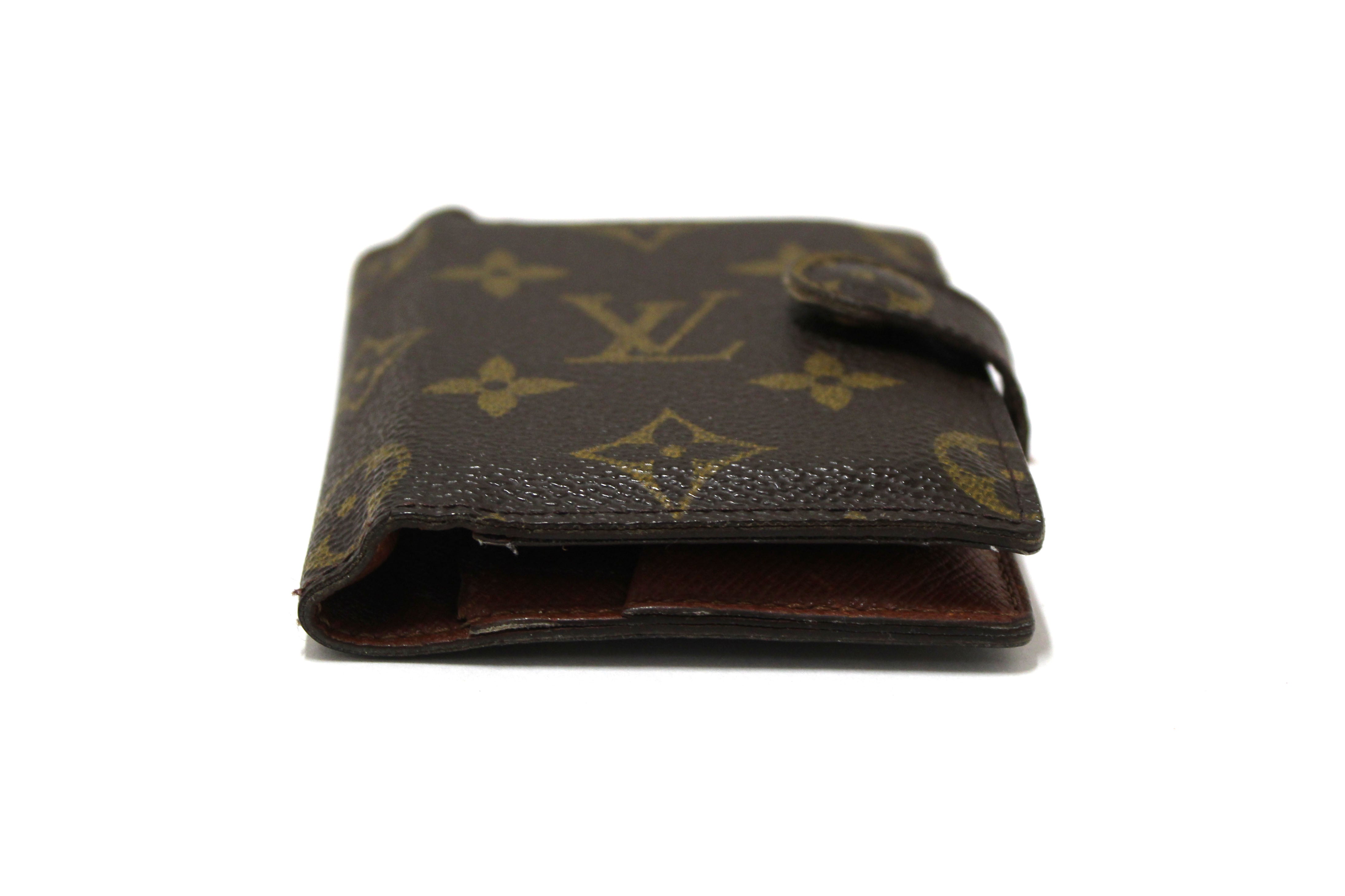 Authentic Louis Vuitton Monogram Canvas Bifold Wallet Card Holder for Men - Luxury Slim RFID Blocking Credit Card Case for Everyday Use & Travel