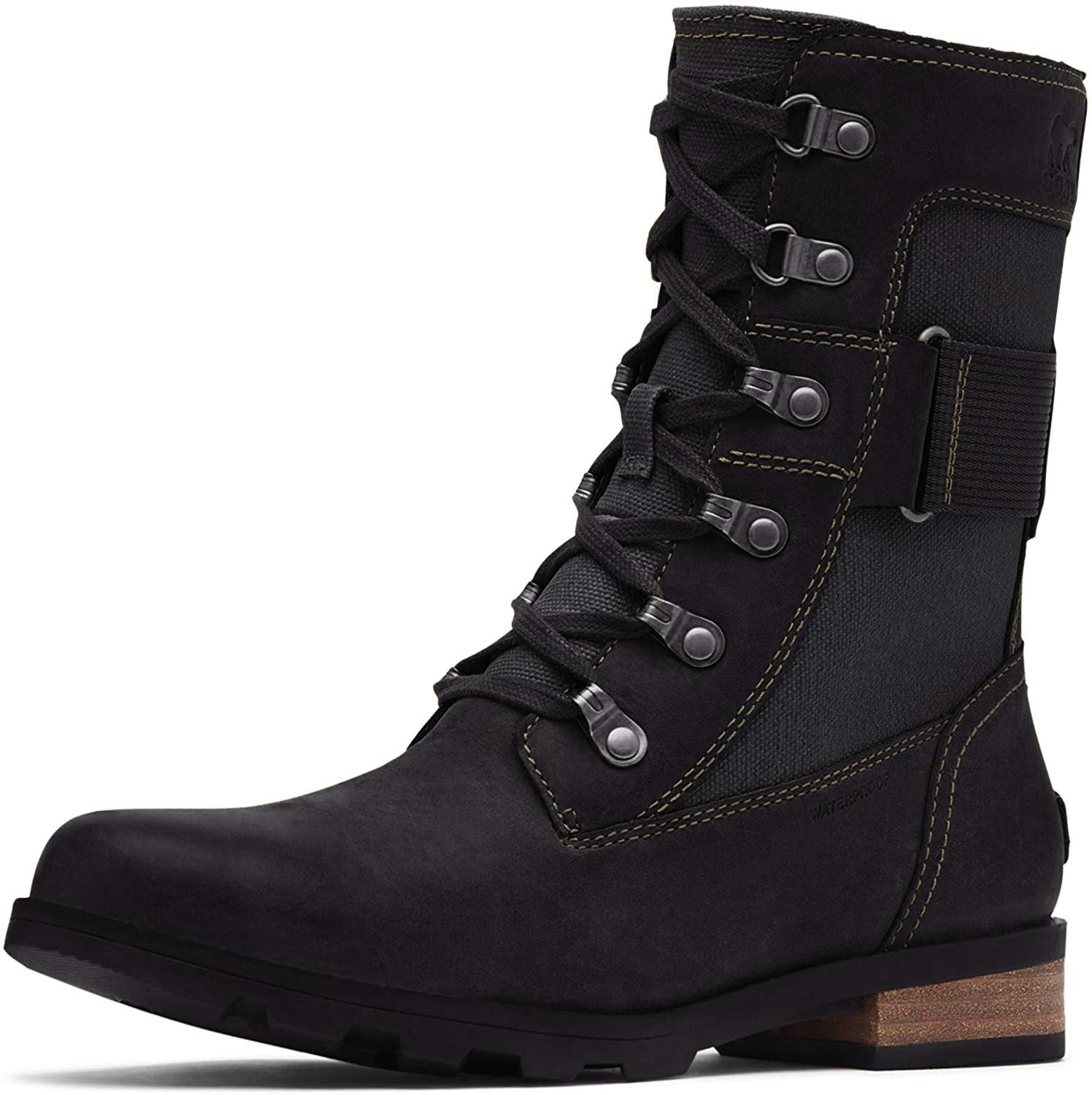 Sorel Women's Emelie Conquest Boot - Waterproof Winter Snow Boots for Hiking & Outdoor Activities | Cold Weather Fashion Booties for Women