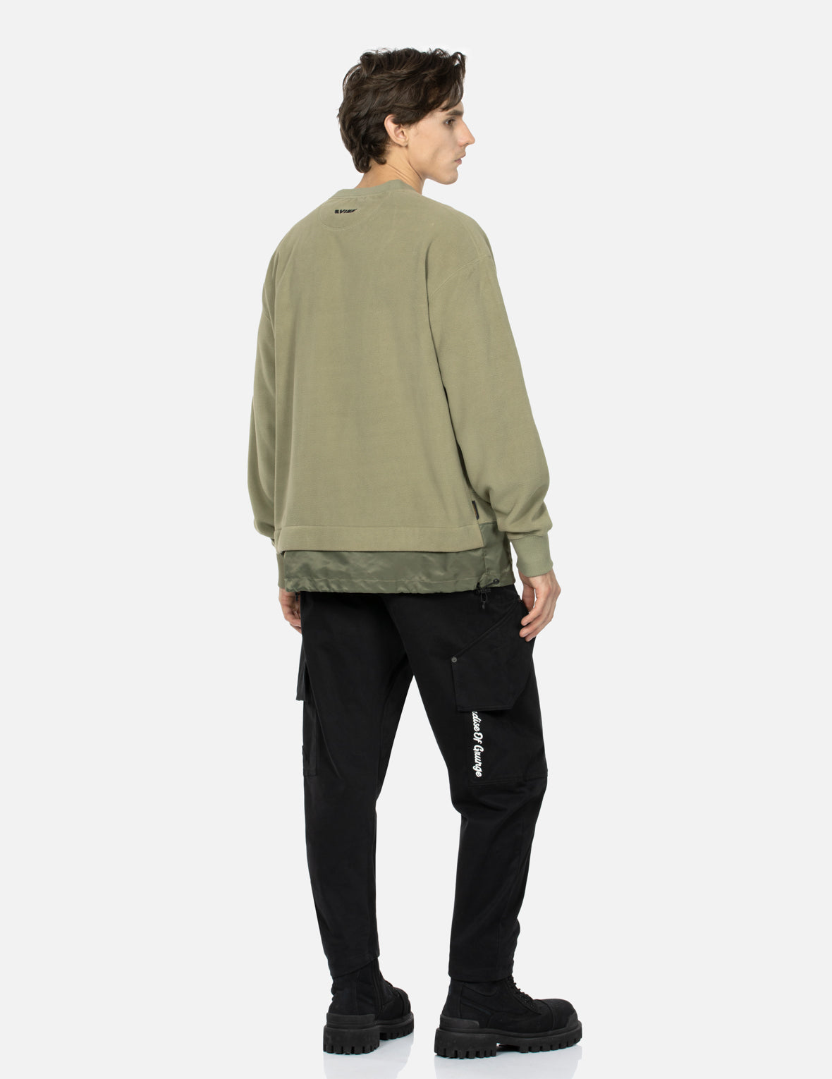 3D Fit Cargo Pants with Slogan Embroidery - Stylish & Comfortable Outdoor Workwear for Hiking, Camping & Urban Streetwear
