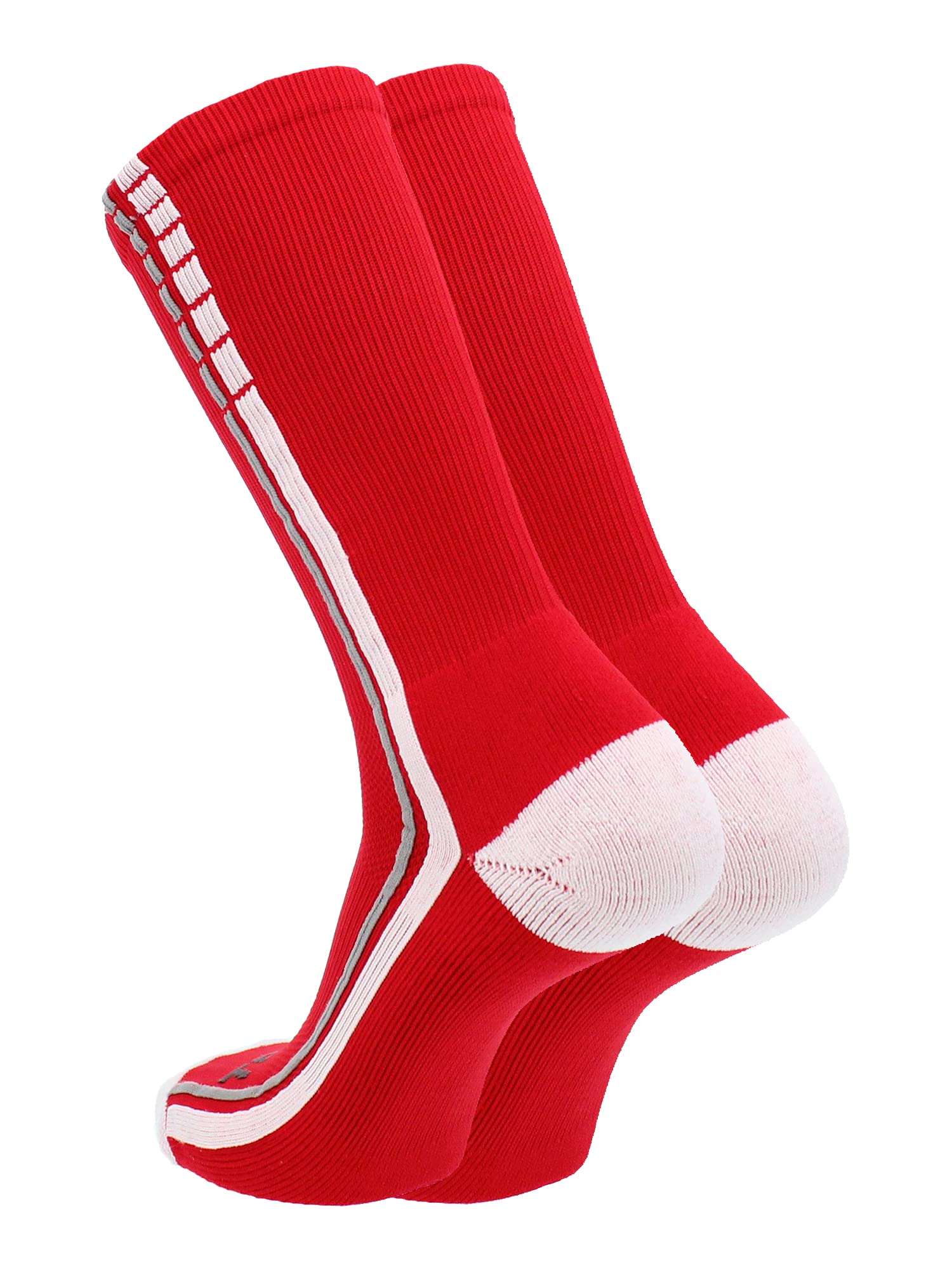 TCK Basketball Socks for Men & Youth - Breathable Crew Socks for Football, Lacrosse & Sports - Perfect for Games, Training & Everyday Wear