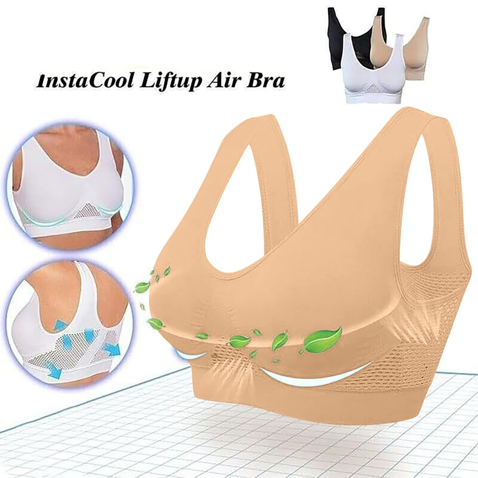 Trendy High Support Women's Sports Bras - Comfortable Push-Up Yoga & Seamless Running Bras for Jogging, Workouts & Active Lifestyles