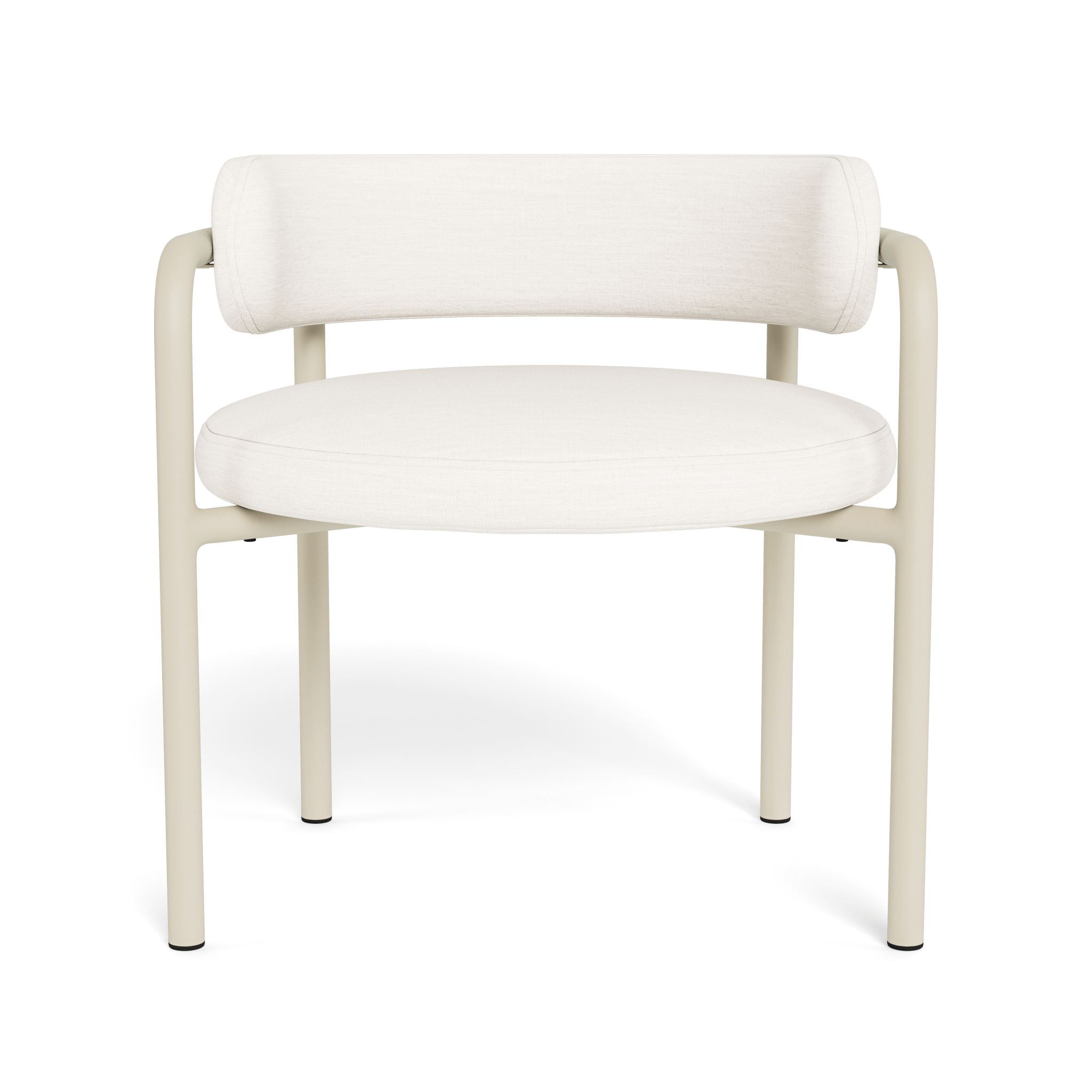 Porto Aluminum Club Chair - Lightweight Outdoor Patio Furniture for Garden, Poolside & Deck - Modern All-Weather Lounge Chair with Cushion (Optional) - Perfect for Relaxing, Sunbathing & Entertaining Guests