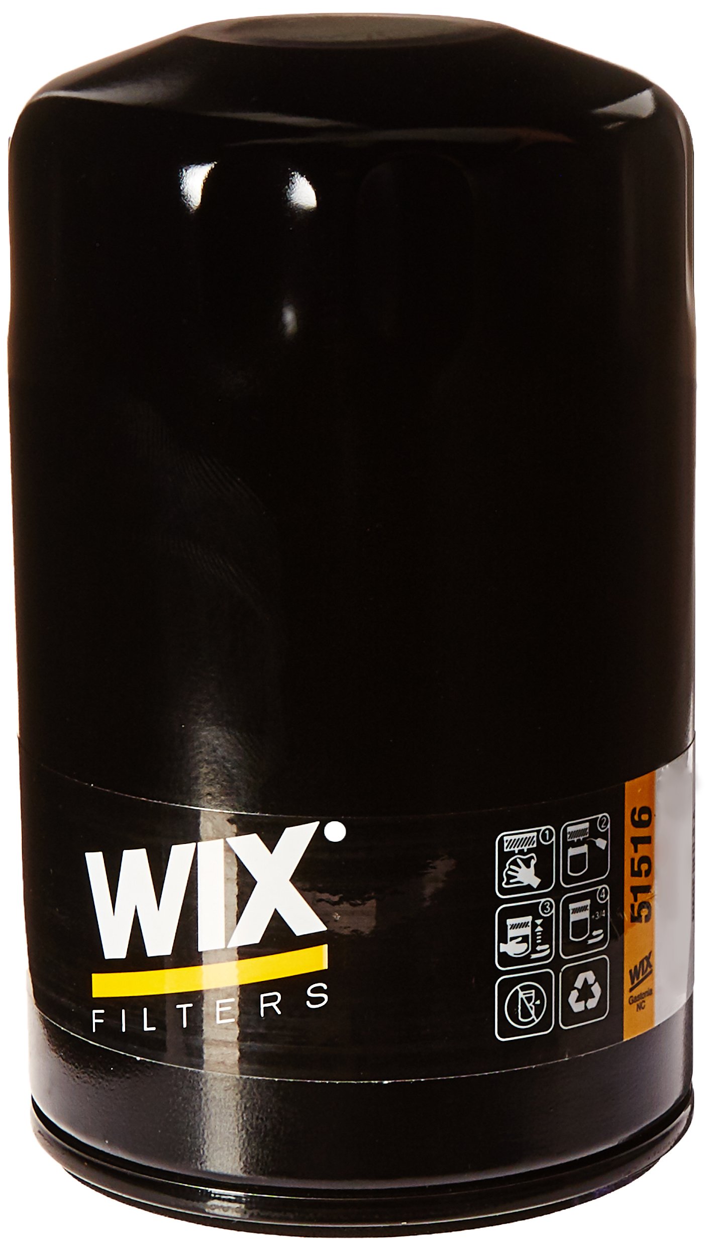 WIX 51516-12PK Premium Oil Filter - 12 Pack | High Performance Engine Protection for Cars, Trucks & SUVs | Perfect for Routine Maintenance & Oil Changes