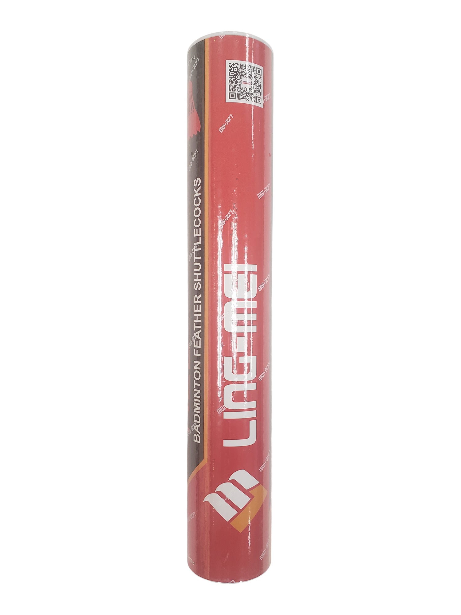 Premium Lingmei Red Feather Badminton Shuttlecocks - Professional Grade for Training & Tournament Play - Ideal for Indoor/Outdoor Badminton Games & Sports Practice