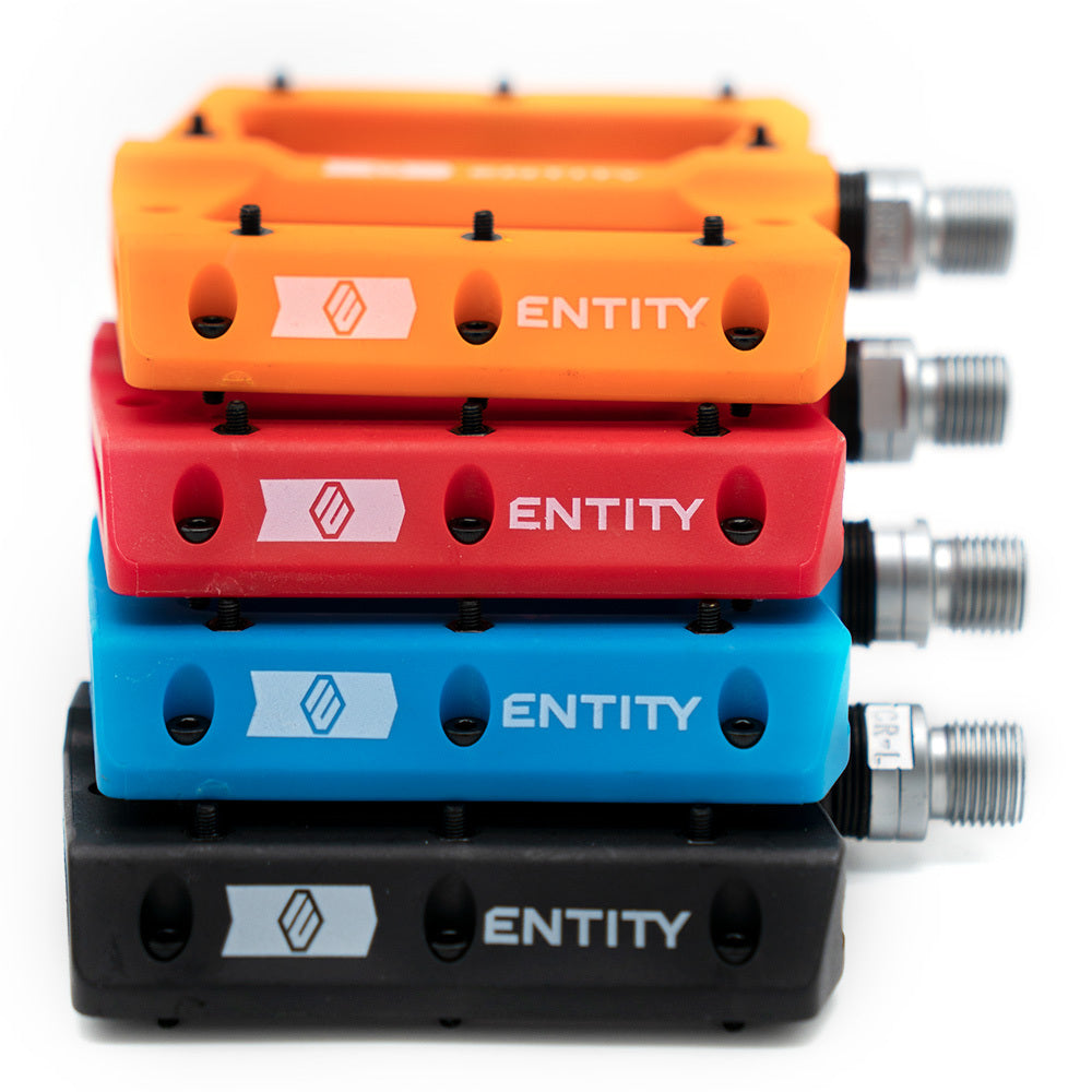 Premium PP16 Composite Flat Pedals for Mountain Bikes - Lightweight & Durable Cycling Pedals for MTB, Road Bikes - Perfect for Trail Riding, Commuting & Urban Cycling