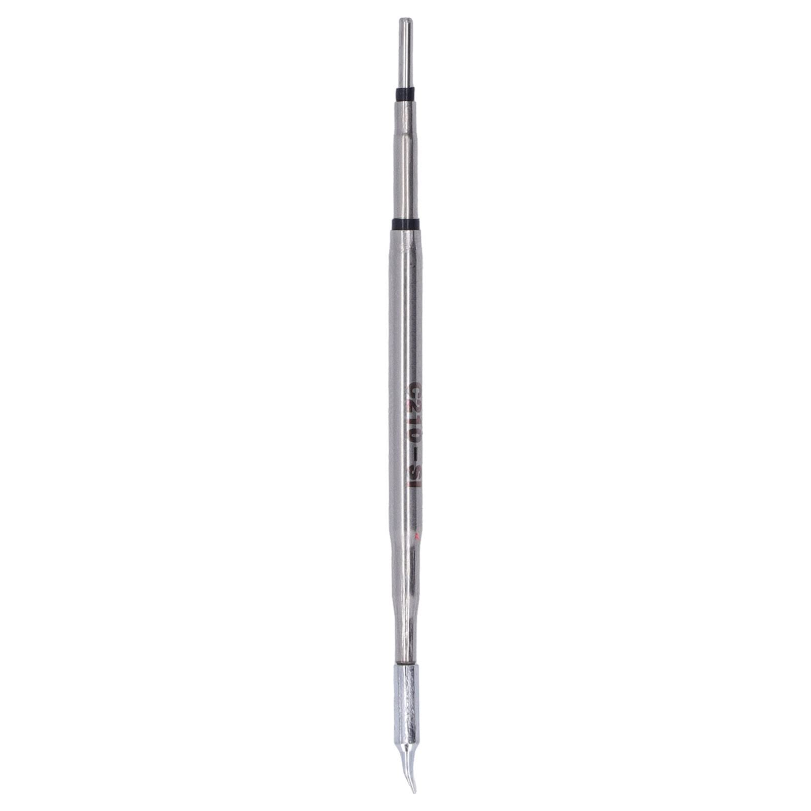 High-Quality Copper Alloy Soldering Iron Tip Replacement (C210-SI, 81mm) for Solder Rework Station - Perfect for Electronics Repair, DIY Projects & PCB Soldering