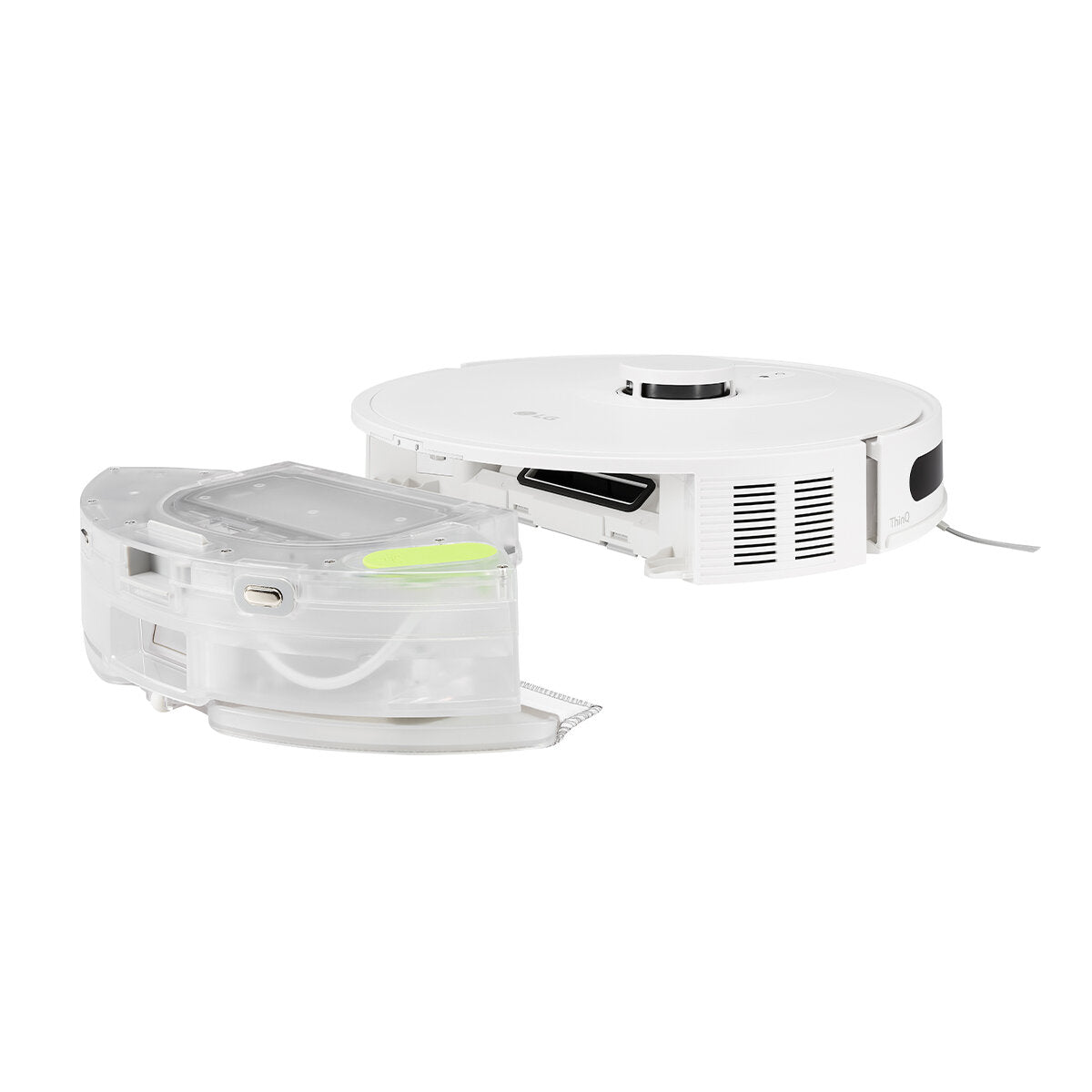 LG CordZero R5 PRO Robot Vacuum with Wet Mop - Smart Self-Charging Wi-Fi Connected for Hardwood Floors & Carpets - Perfect for Pet Hair & Daily Home Cleaning