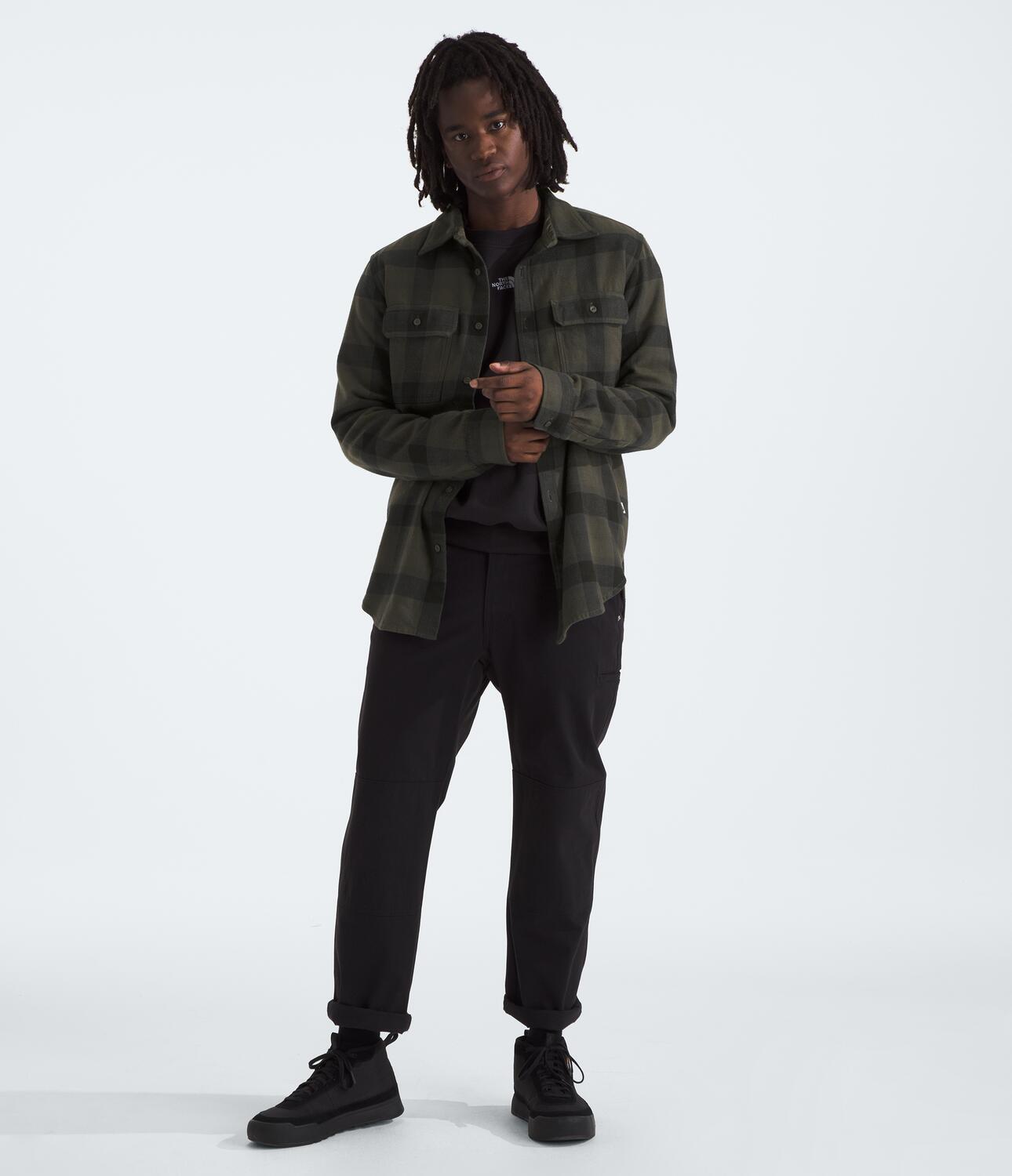 Men's Arroyo Flannel Shirt - Soft Plaid Button-Up for Casual Wear - Perfect for Outdoor Adventures & Fall Layering
