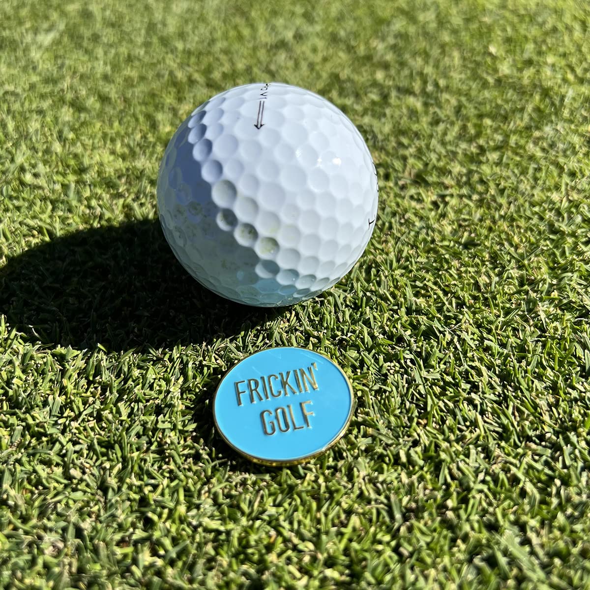 Birdie Girl Women's Magnetic Golf Ball Marker Hat Clip - Stylish Golf Accessory for Hats & Bags | Perfect Golf Gift for Women Players