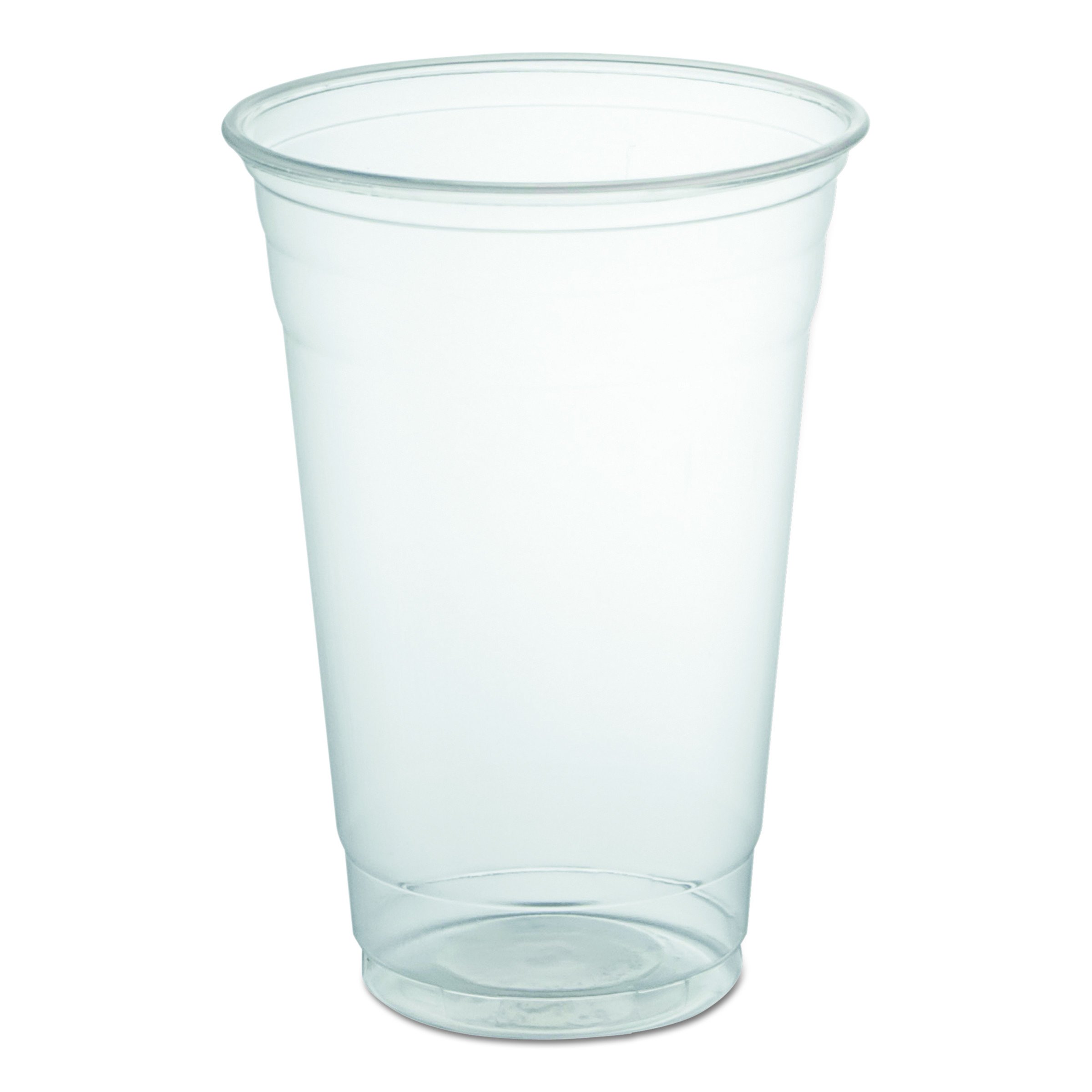 20oz Clear Polypropylene Dart 20PX Cold Cups - 50 Cups per Bag, 12 Bags per Carton - Perfect for Iced Coffee, Smoothies, and Party Beverages