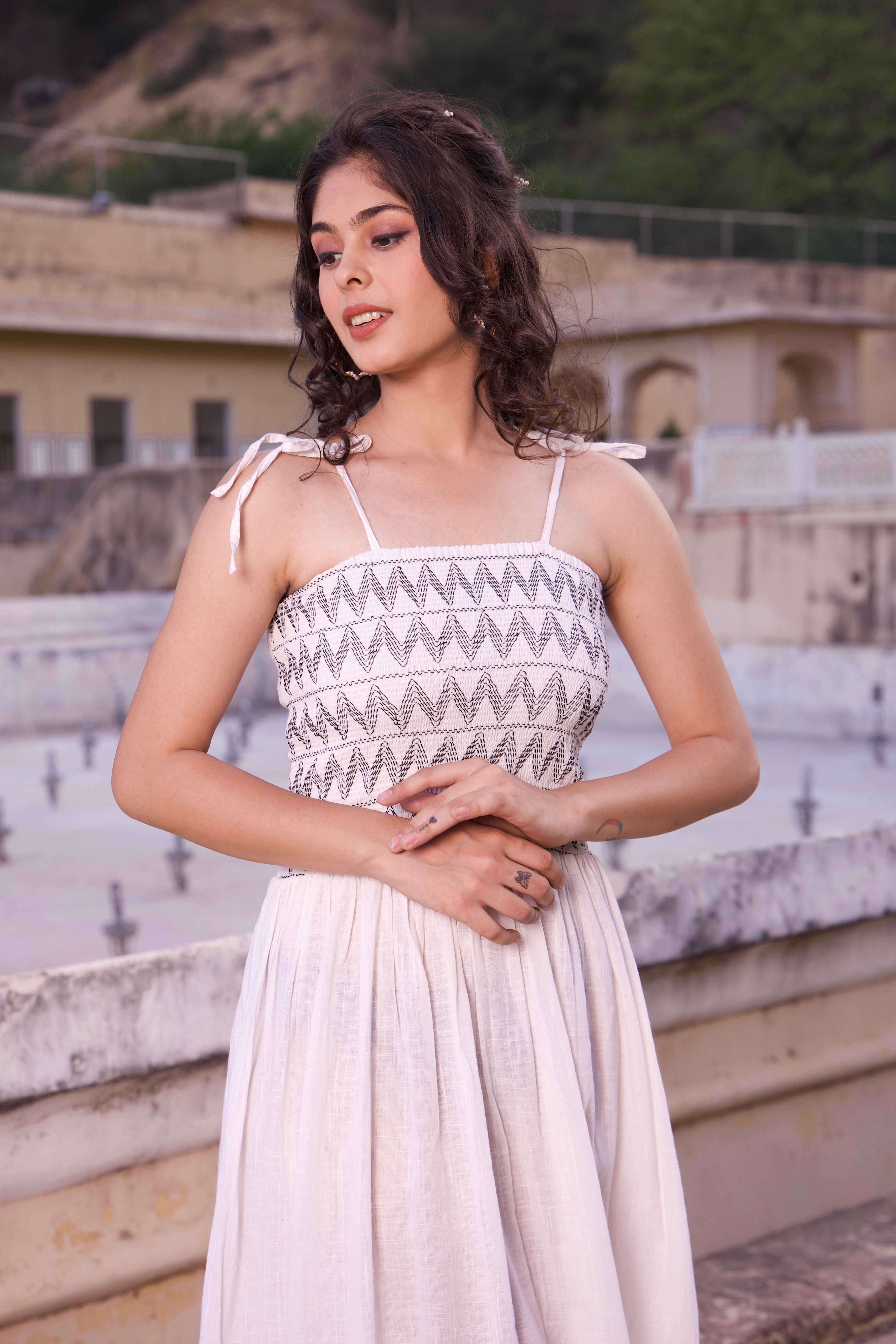 Black and White Maxi Dress with Jacket - Stylish Women's Long Dress for Casual Wear, Parties & Special Occasions