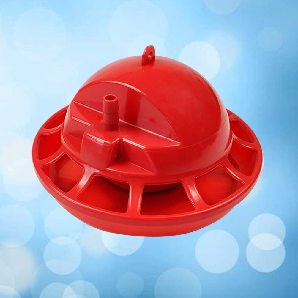 2 Pcs Chicken Drinker Feeding Bowl - Durable Poultry Water Drinking Cups for Hens, Ducks, and Birds - Ideal for Coops, Farms, and Backyard Poultry Care