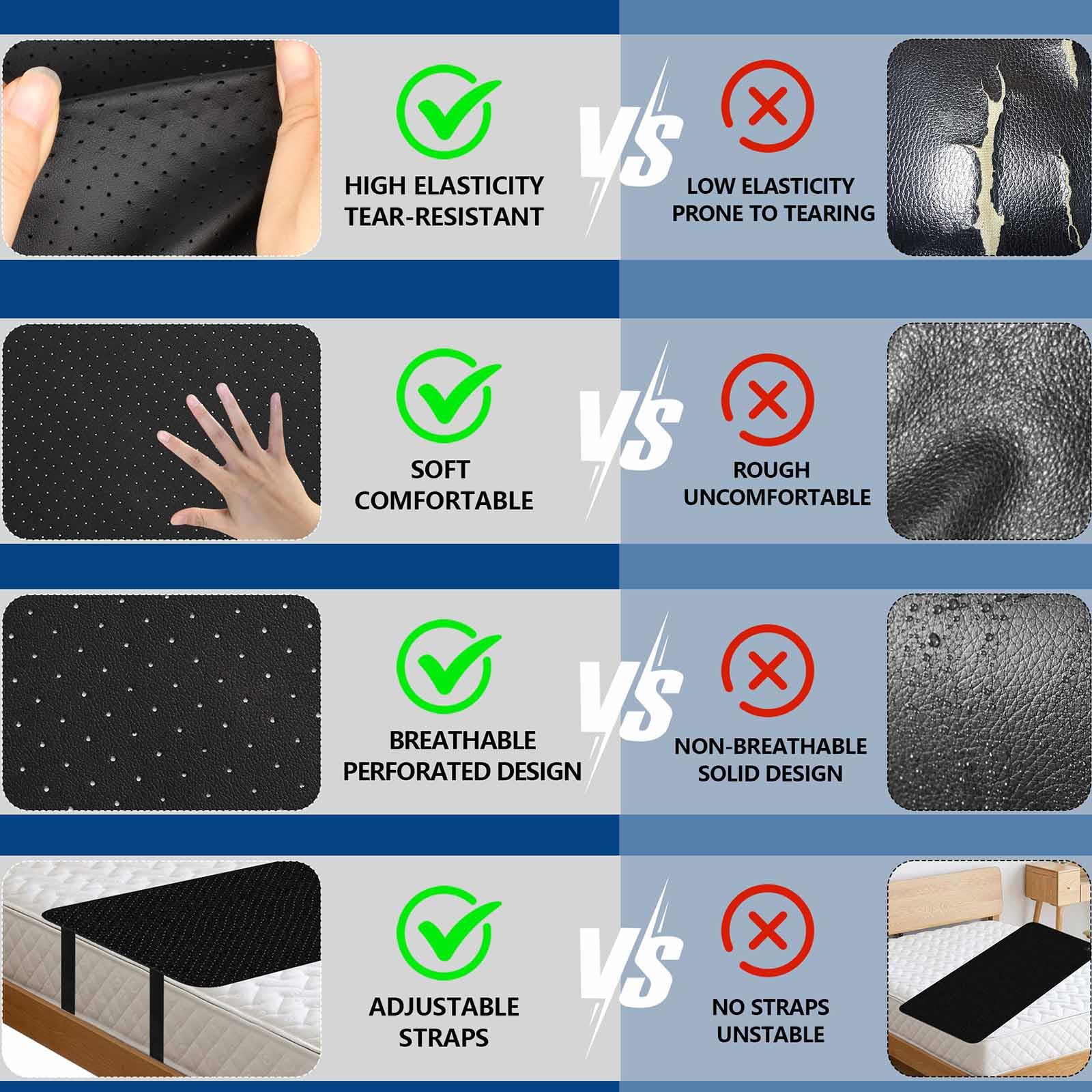 Premium Grounding Mat for Bed - King Size 27