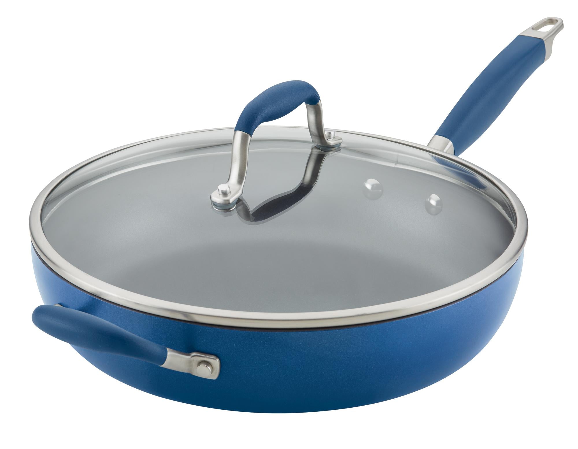 Premium 11-Piece Nonstick Cookware Set for Home Kitchen - Pots & Pans for Frying, Boiling, Sauteing | Perfect for Gas, Electric & Induction Stoves | Ideal for Everyday Cooking & Family Meals